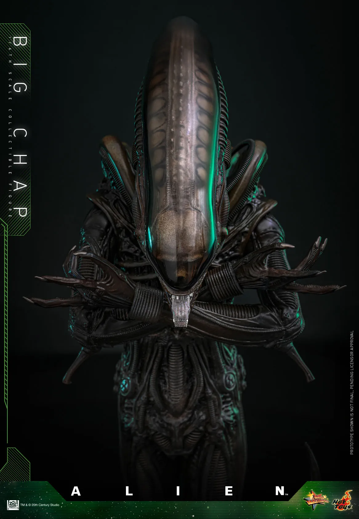 Фигурка Чужой — Hot Toys MMS826 Alien Big Chap 1/6
