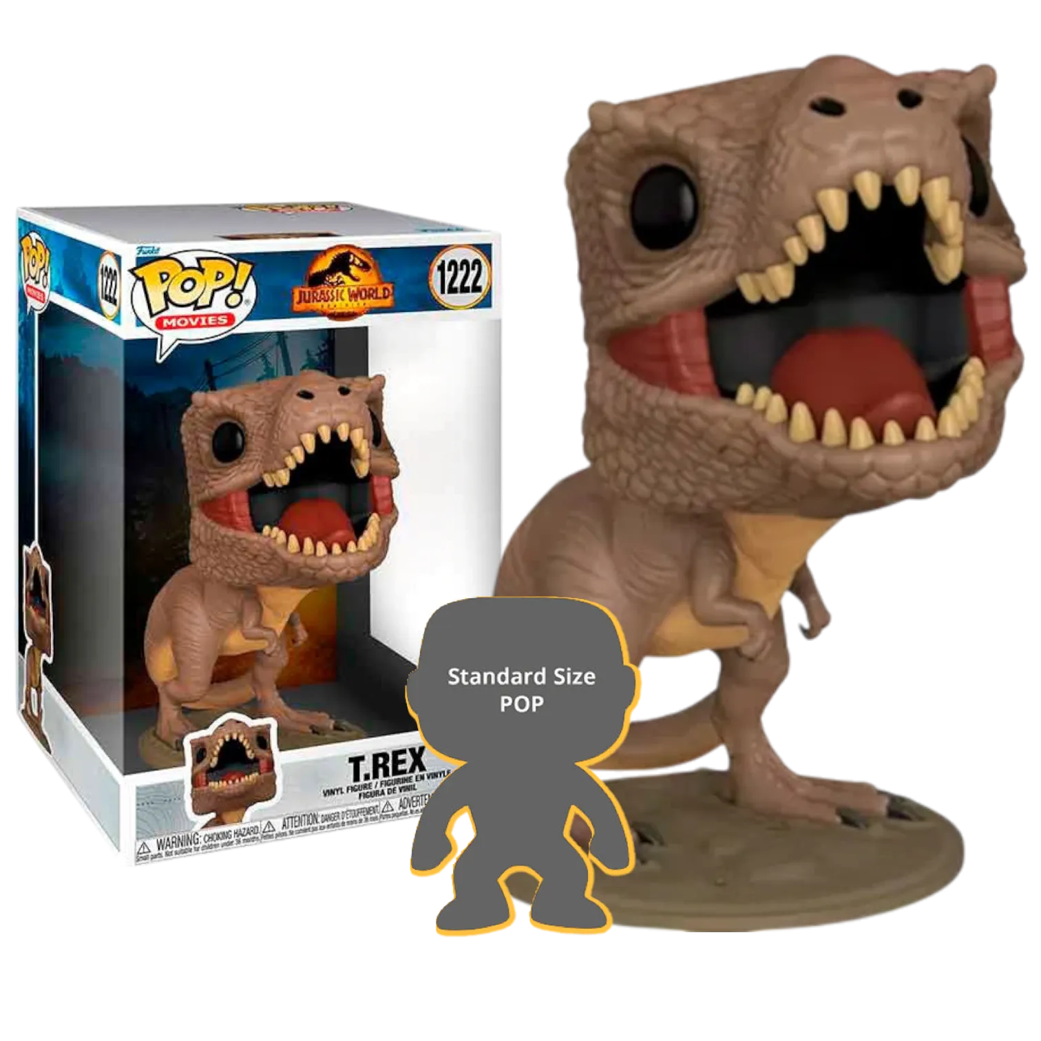 Фигурка Jurassic World 3 T-Rex Exclusive — Funko Pop! Vinyl 1222