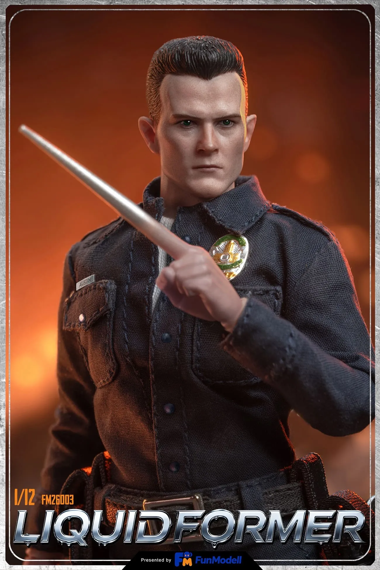 Фигурка Терминатор — FunModell Terminator T-1000 (Liquid Former) 1/12