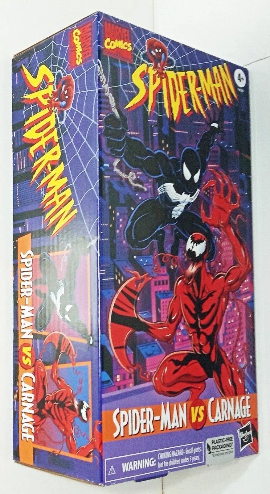 Фигурка Symbiote Carnage — Hasbro Spider-Man Marvel Legends 2-Pack VHS Box  - купить в GeekZona.ru