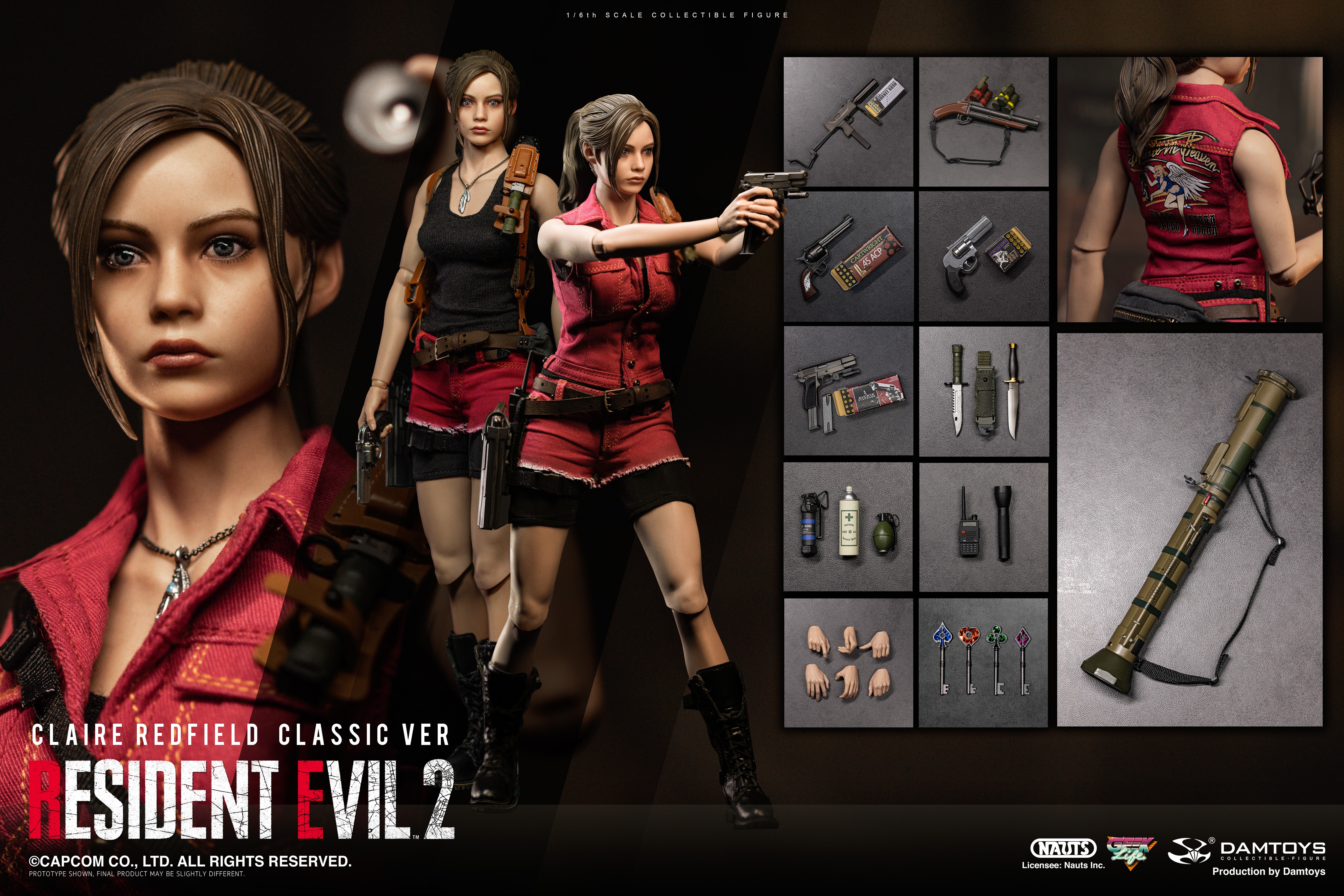 Claire 2024 redfield figure