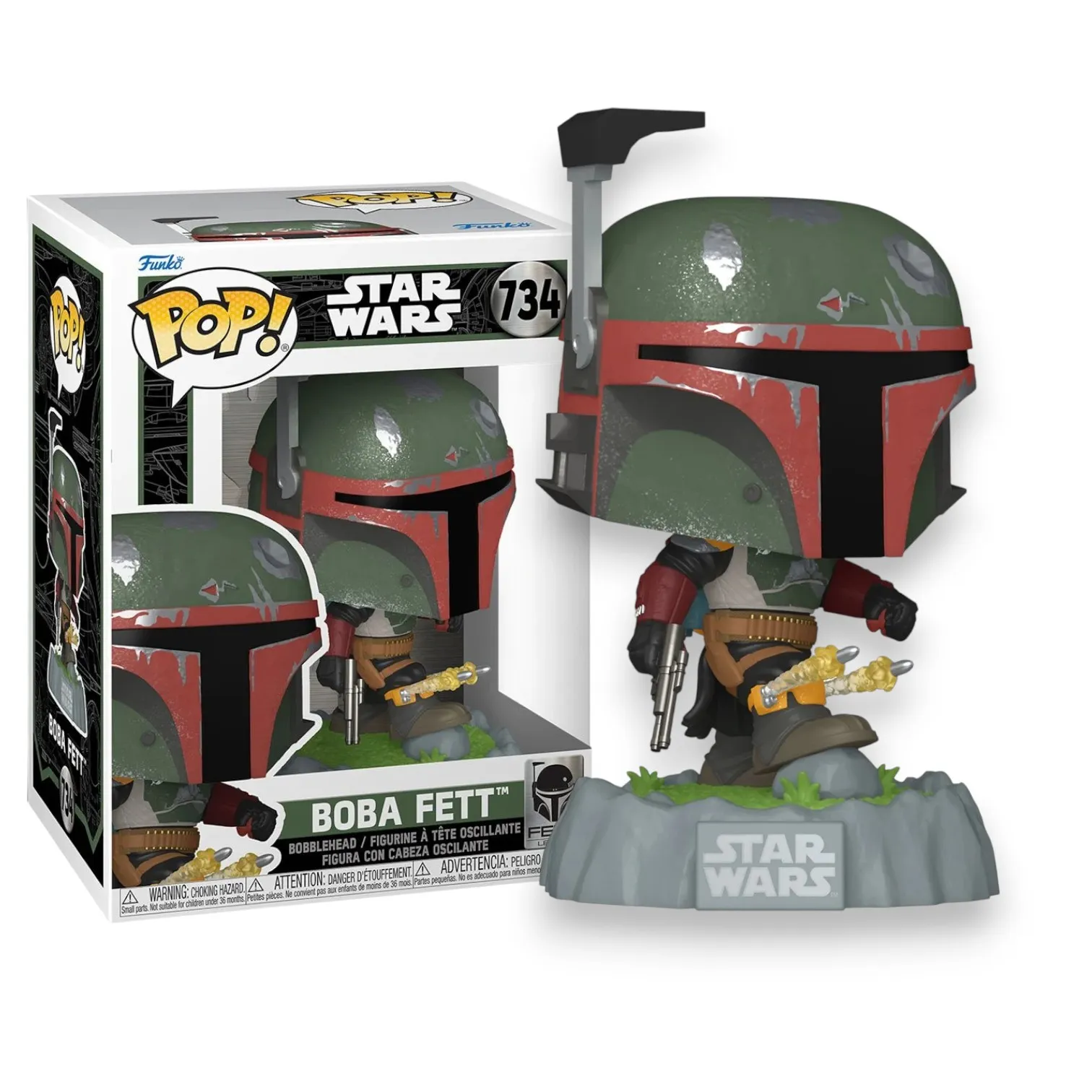 Фигурка Boba Fett w Rockets — Star Wars Fett Legacy Funko Pop! Vinyl 734