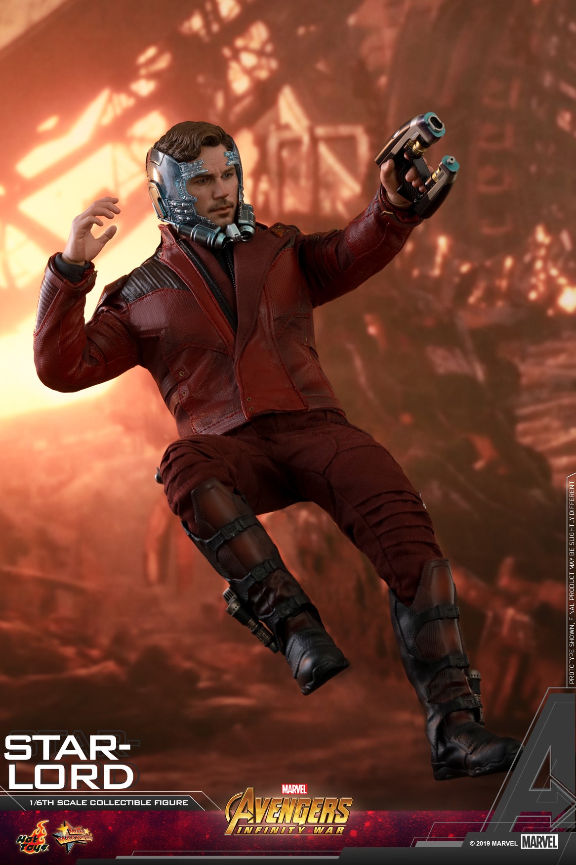 Фигурка Звездного Лорда — Hot Toys MMS539 Avengers Infinity War 1/6  Star-Lord