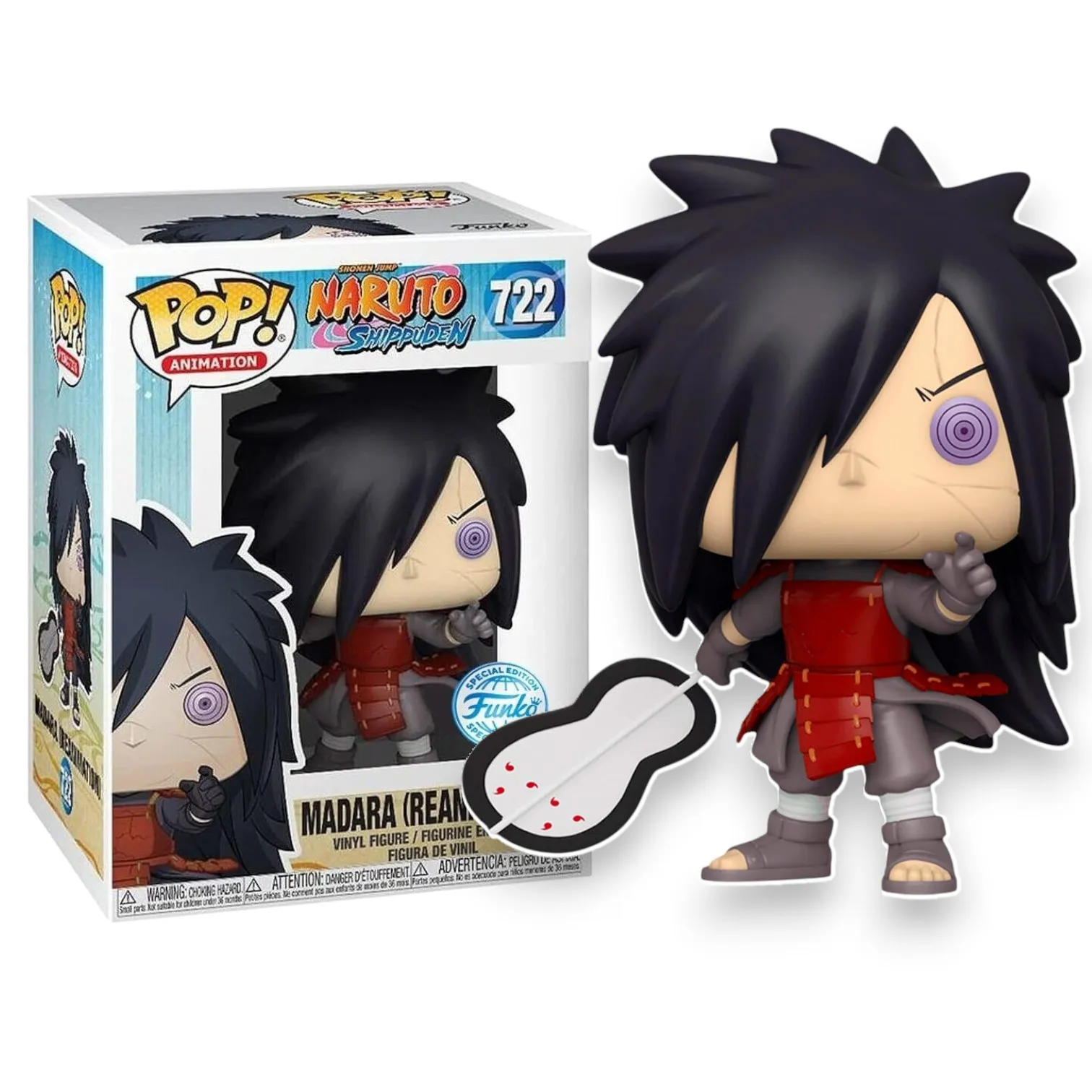 Фигурка Naruto Shippuden Madara Exclusive — Funko Pop! Vinyl 722