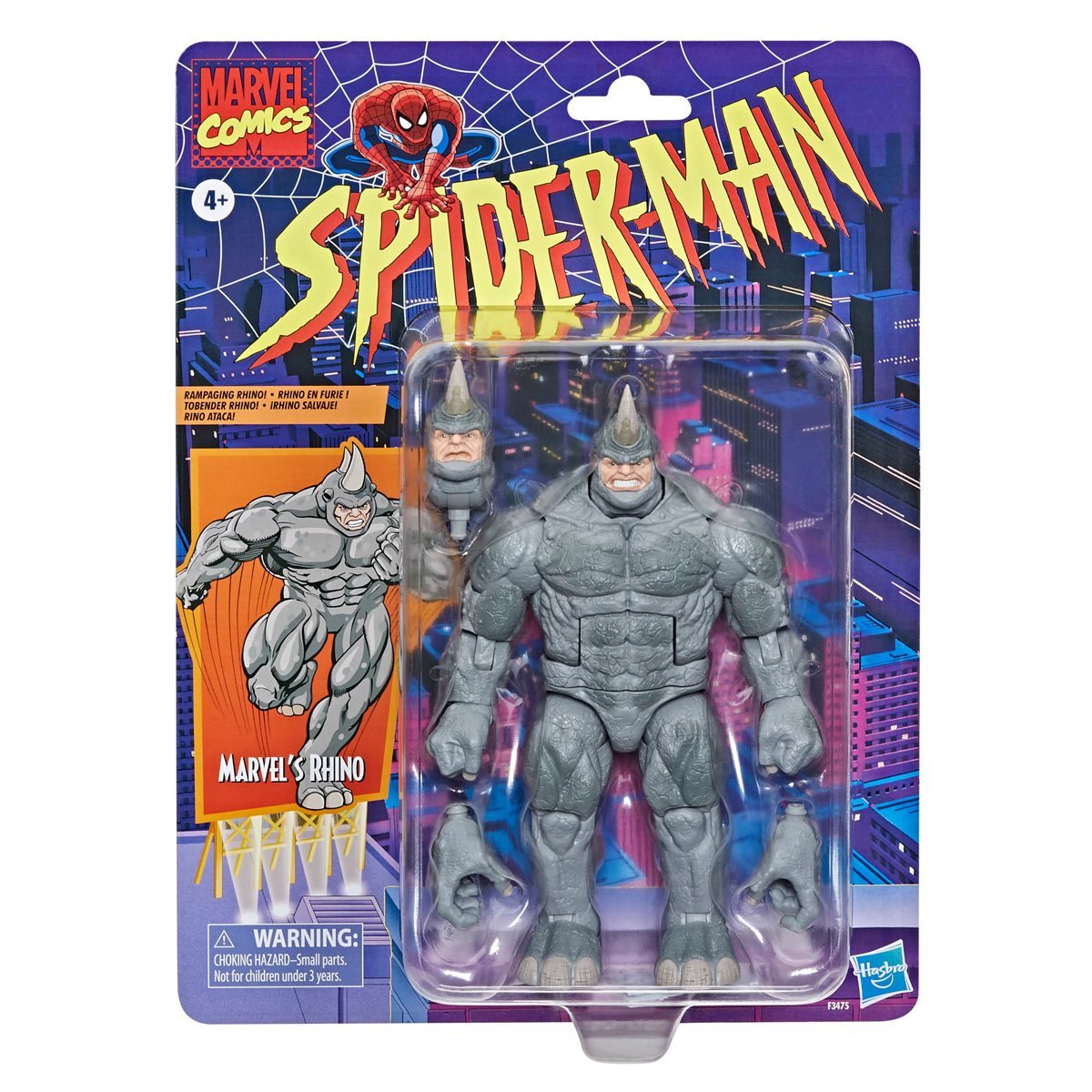 rhino marvel action figure