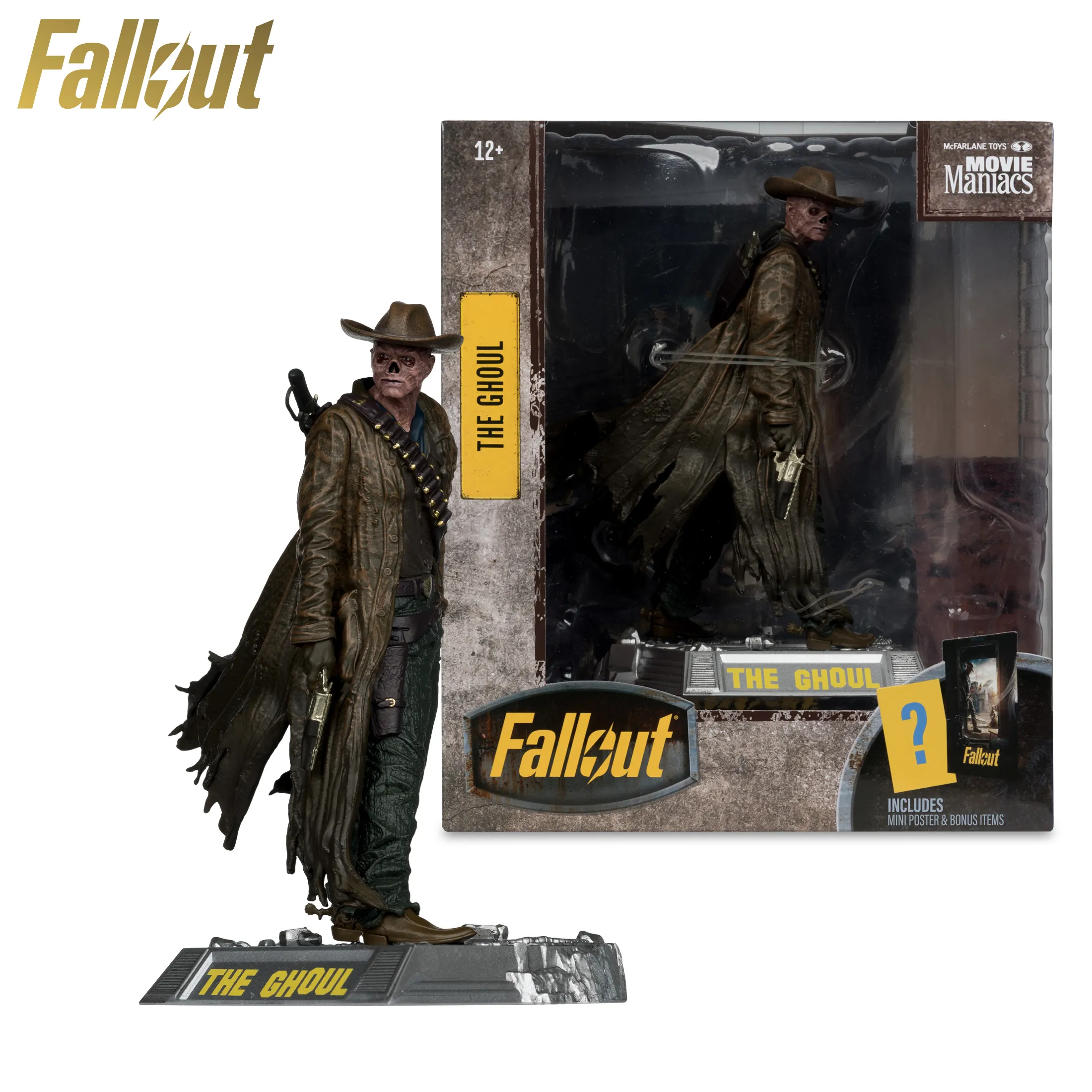 Фигурка Fallout The Ghoul — McFarlane Toys Movie Maniacs Posed Figure