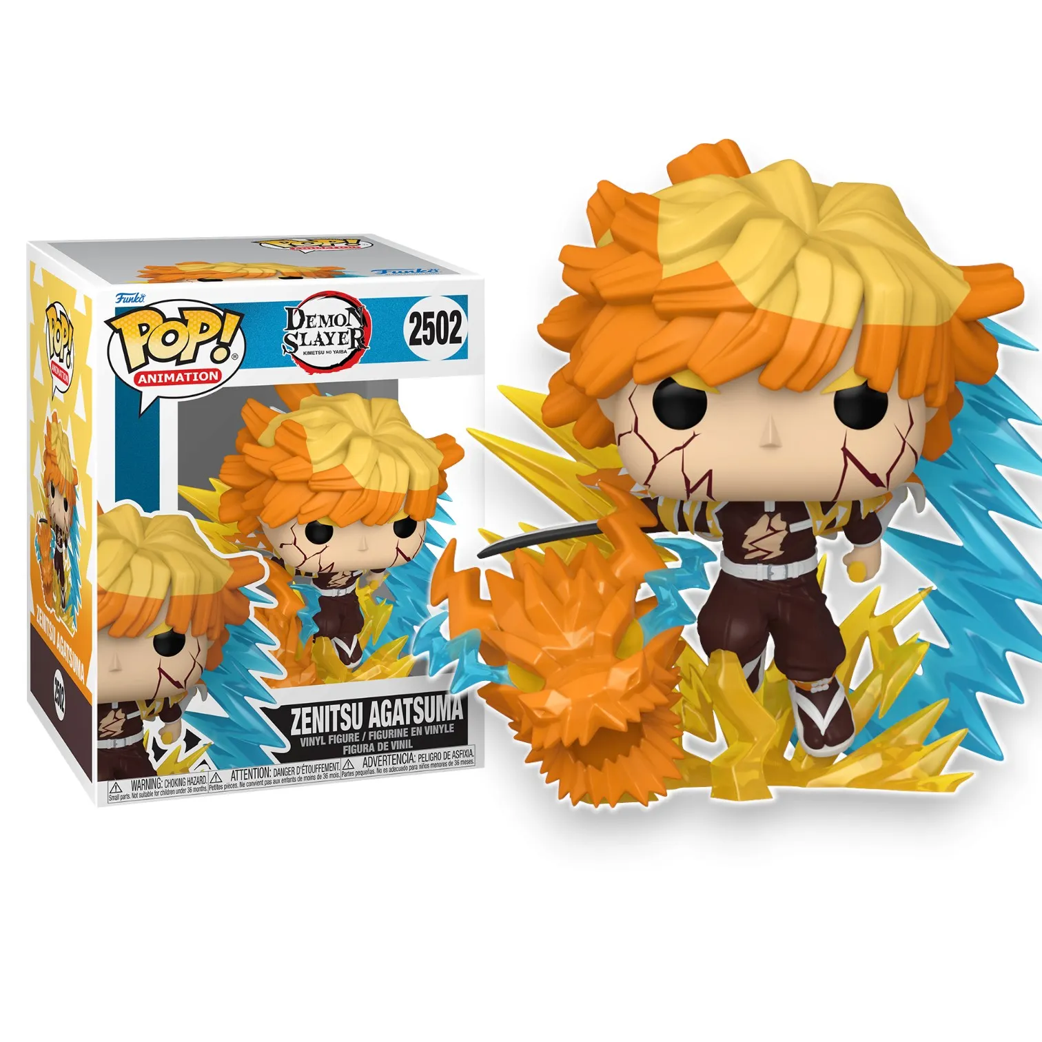 Фигурка Premium Demon Slayer Zenitsu Agatsuma — Funko Pop! Vinyl 2502