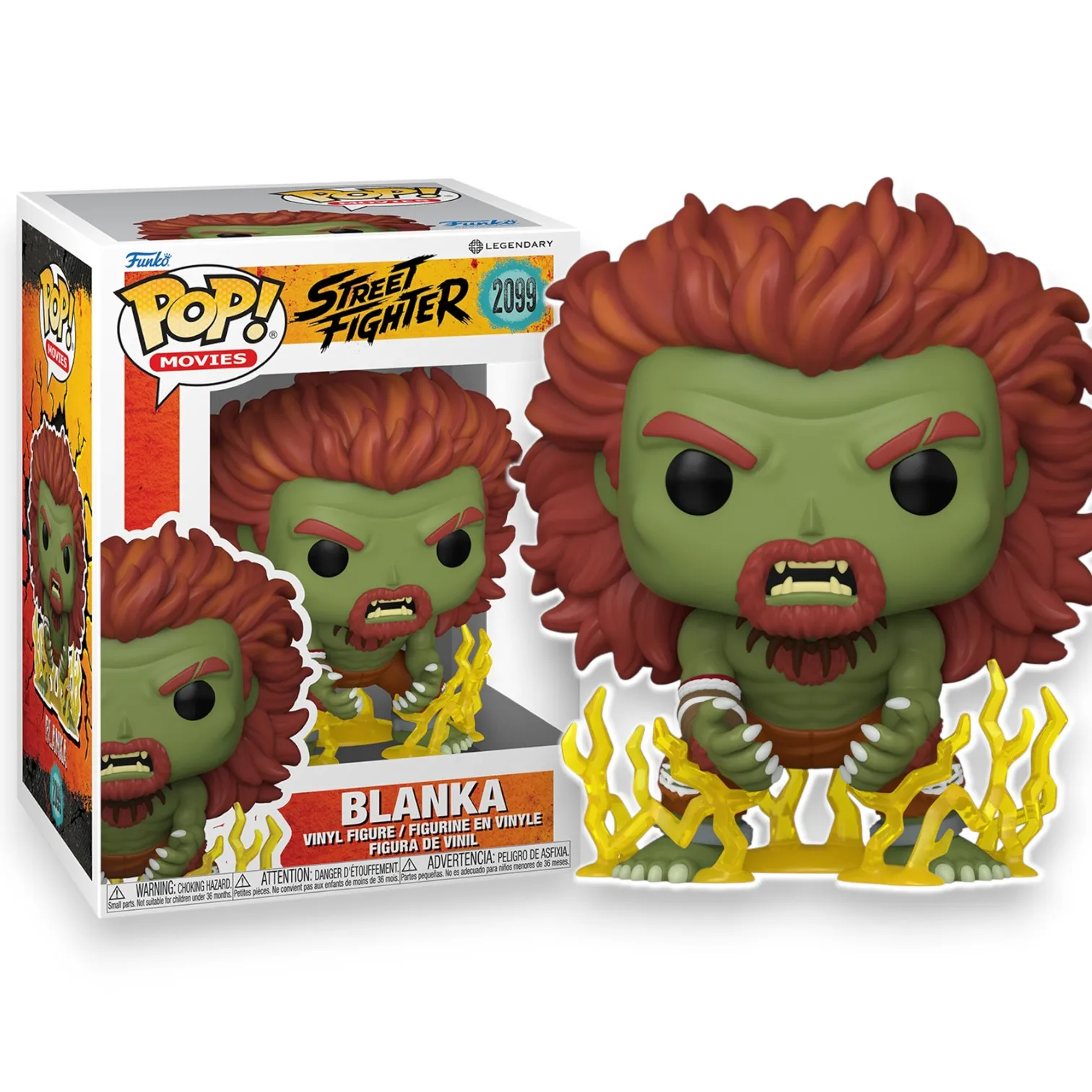 Фигурка Street Fighter Blanka — Funko Pop Vinyl 2099