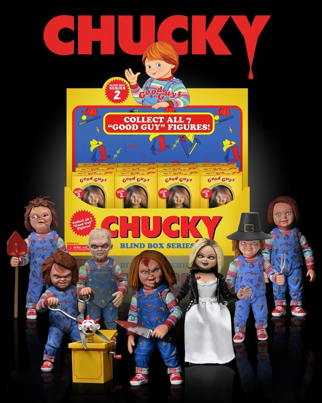 Фигурка Chucky Good Guy Series 2 — Neca Blind Box Assortment
