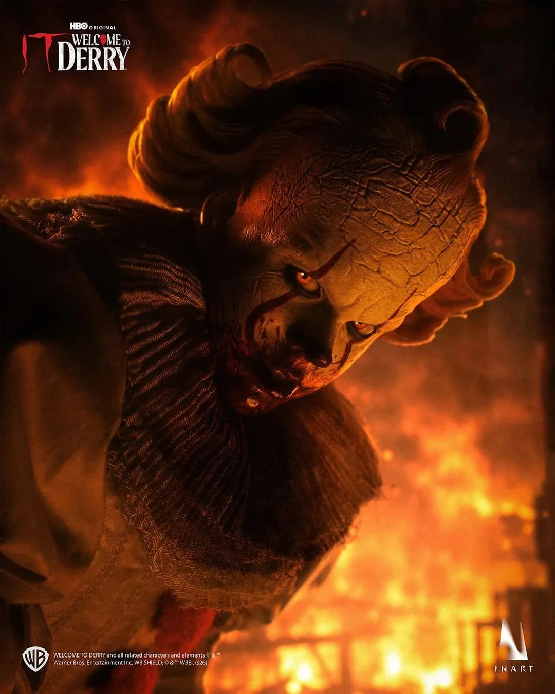 Фигурка Пеннивайз — Inart AgA039 Welcome to Derry Pennywise 1/6 Figure