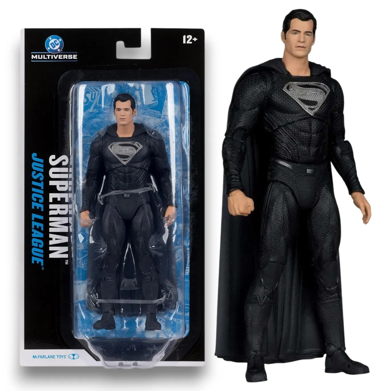Фигурка Justice League Movie Superman Black — McFarlane Toys Figure