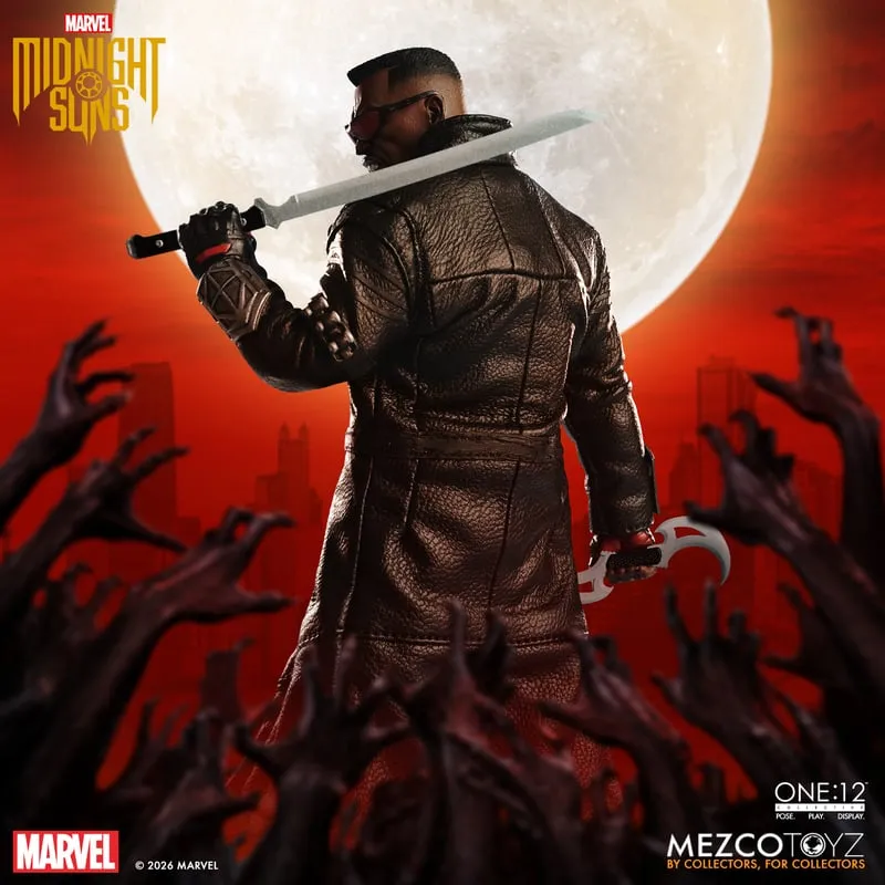 Фигурка Блэйд — Mezco Marvel One 12 Collective Blade