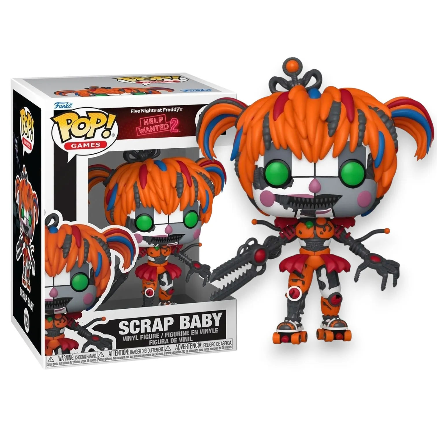 Фигурка FNAF HW2 Scrap Baby — Funko POP! Games Vinyl 1129