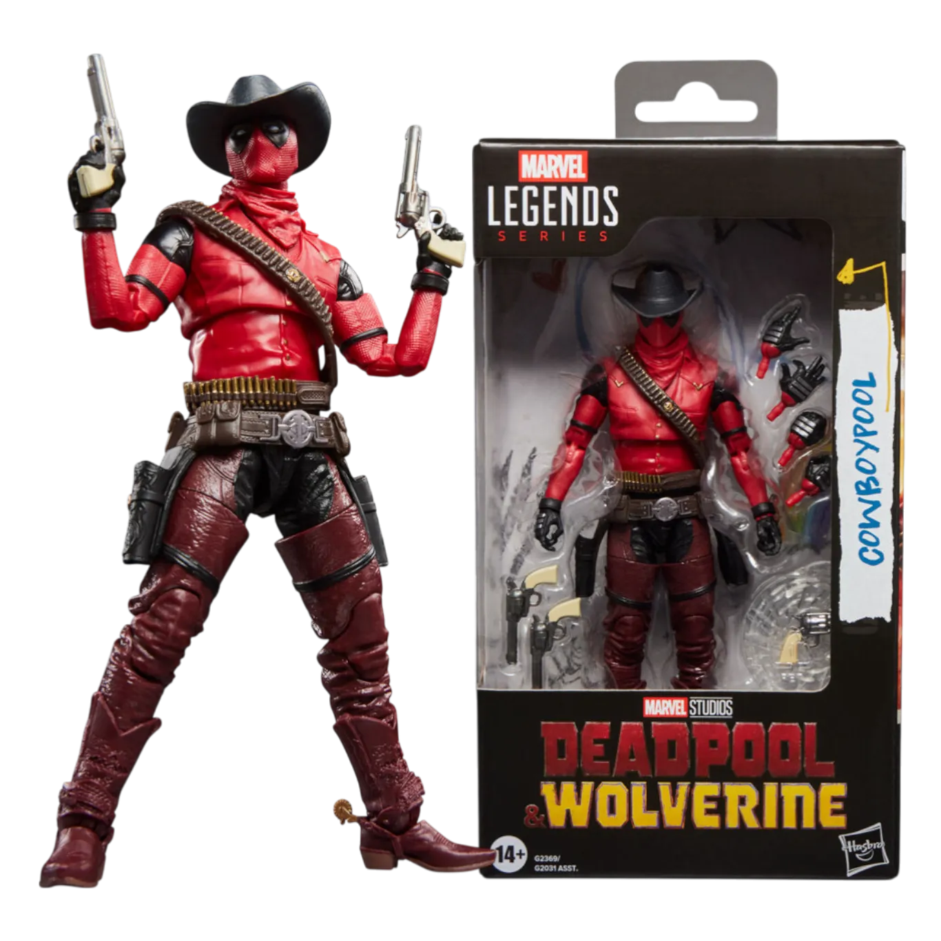 Фигурка Cowboypool — Hasbro Marvel Legends Deadpool and Wolverine Figure