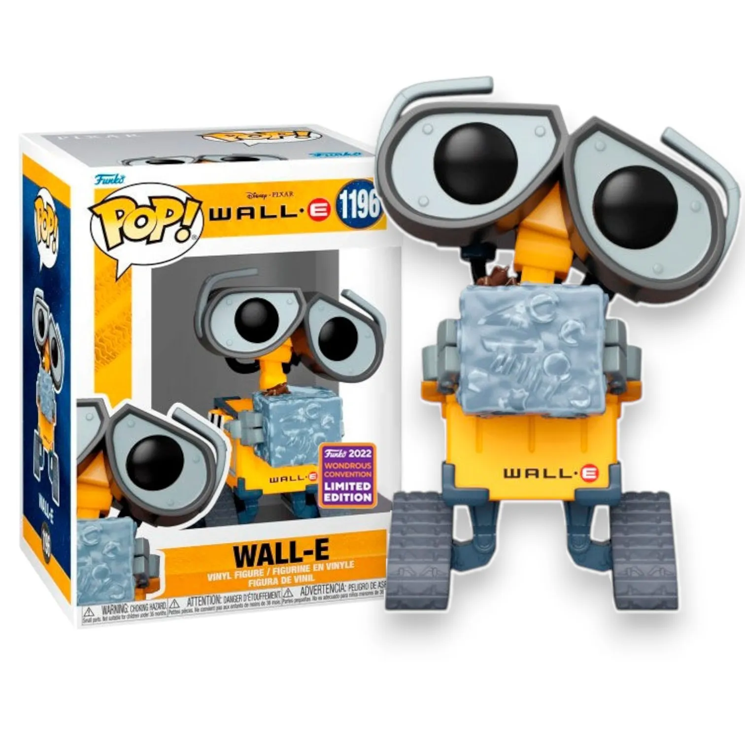 Фигурка Disney Wall-E Raised Exclusive — Funko Pop! Vinyl 1196