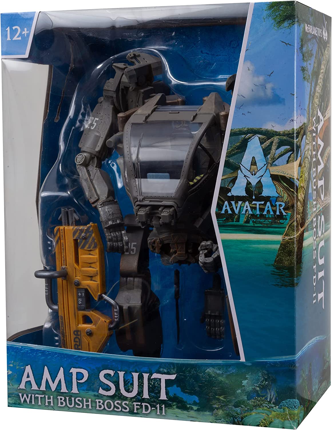 Фигурка Avatar Amp Suit w Bush Boss FD-11 — McFarlane Toys MegaFig