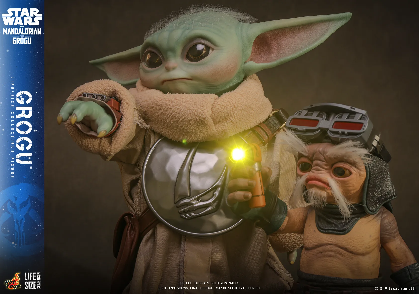 r*l様 Star Wars Dodgers and Grogu フィギュア Фигурка Грогу 38 см — Hot Toys LMS016: The Mandalorian and Grogu 1