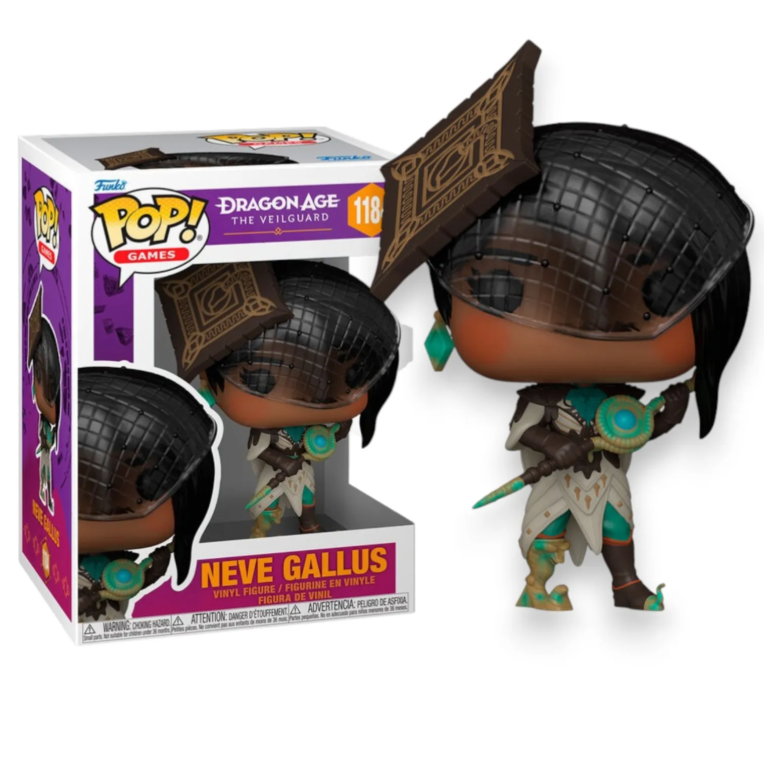 Фигурка Dragon Age The Veilguard Neve Gallus — Funko Pop! Vinyl 1184