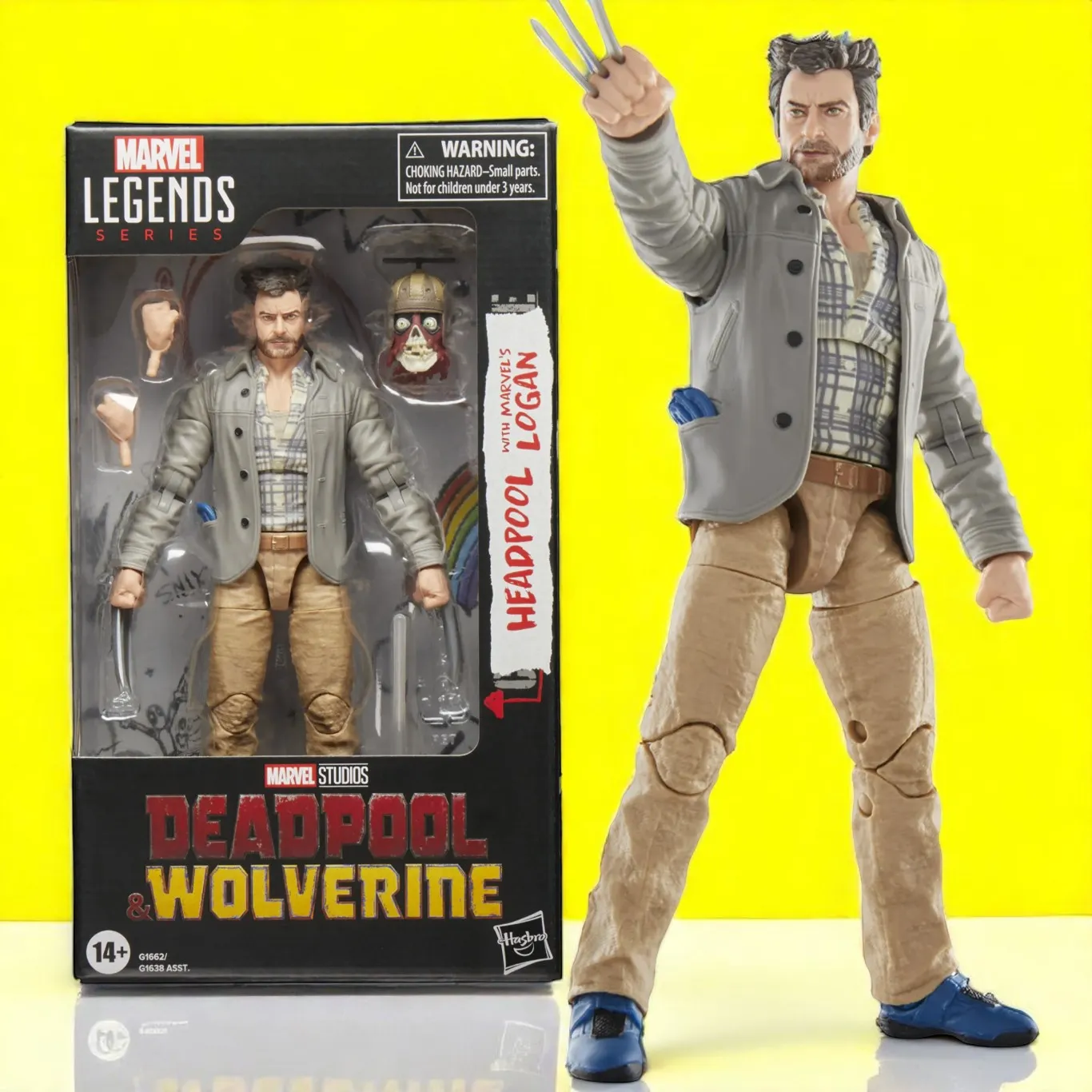 Фигурка Logan and Headpool — Hasbro Marvel Legends Deadpool and Wolverine Figure