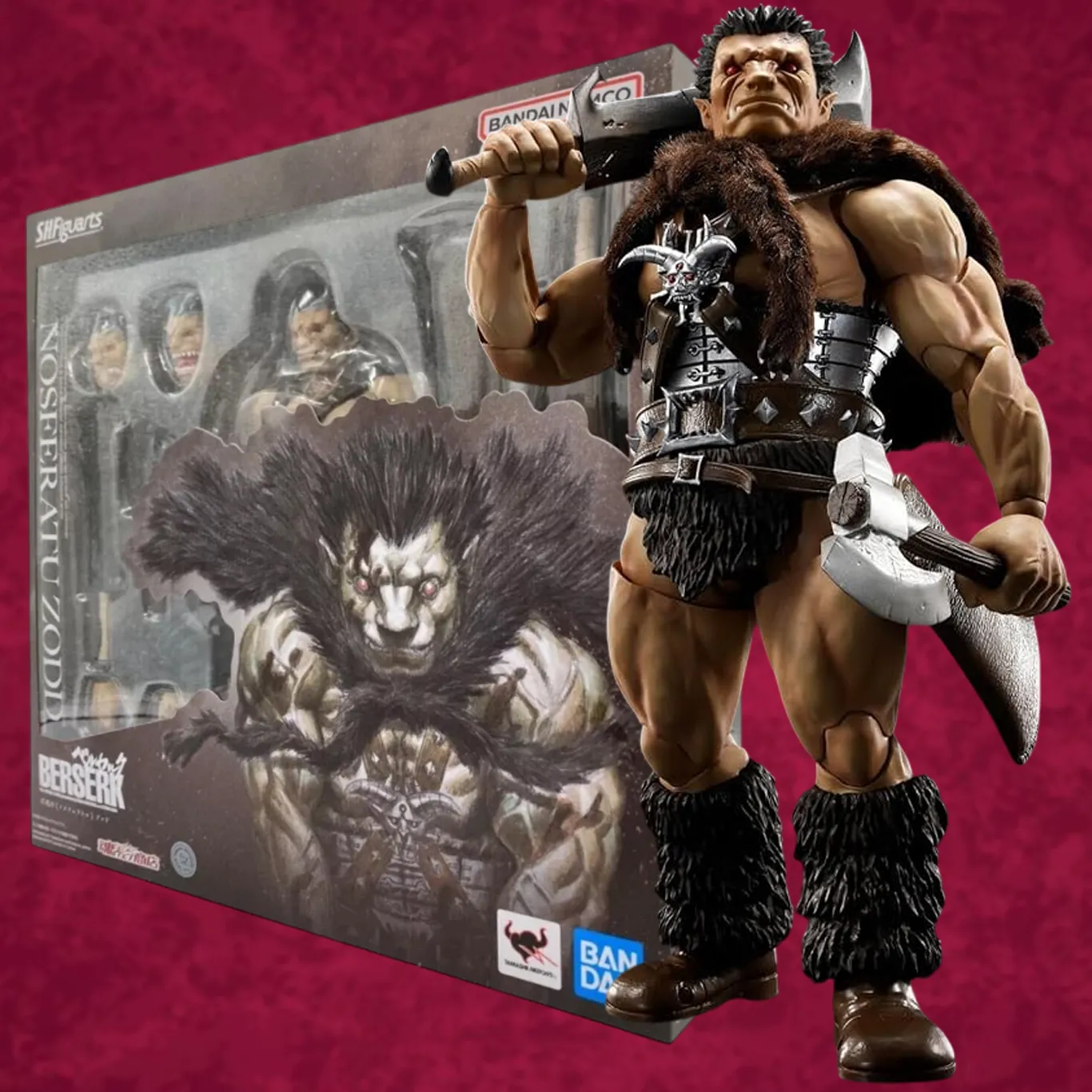 Фигурка Berserk Nosferatu Zodd — Bandai SH Figuarts
