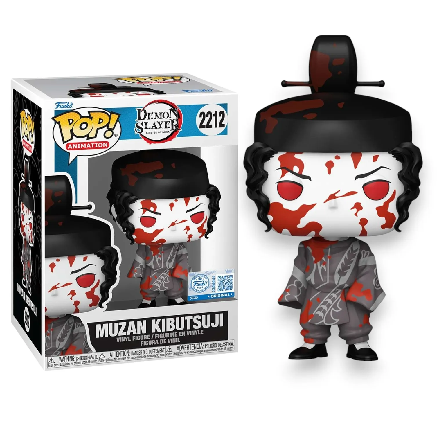 Фигурка Demon Slayer Muzan Kibutsuji BW BD Exc — Funko Pop! Vinyl 2212