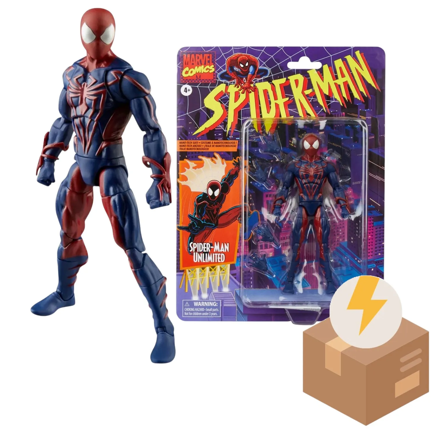 Фигурка Spider-Man Unlimited — Hasbro Marvel Legends Spider-Man Figure BD