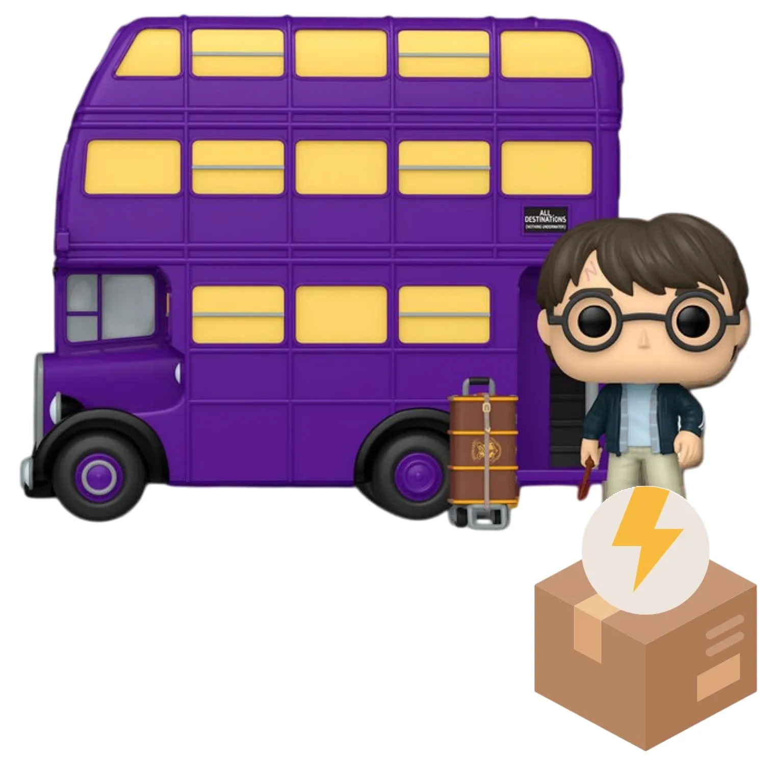 Фигурка Harry Potter w Knight Bus — Funko Pop! Rides Super Deluxe Vinyl BD