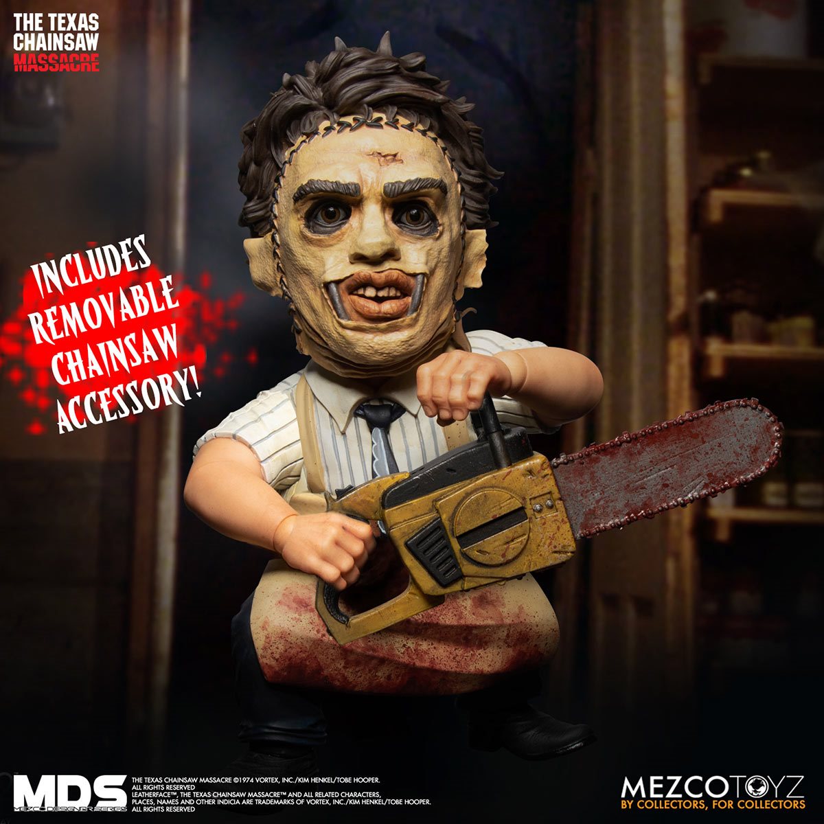 mezco mega scale leatherface