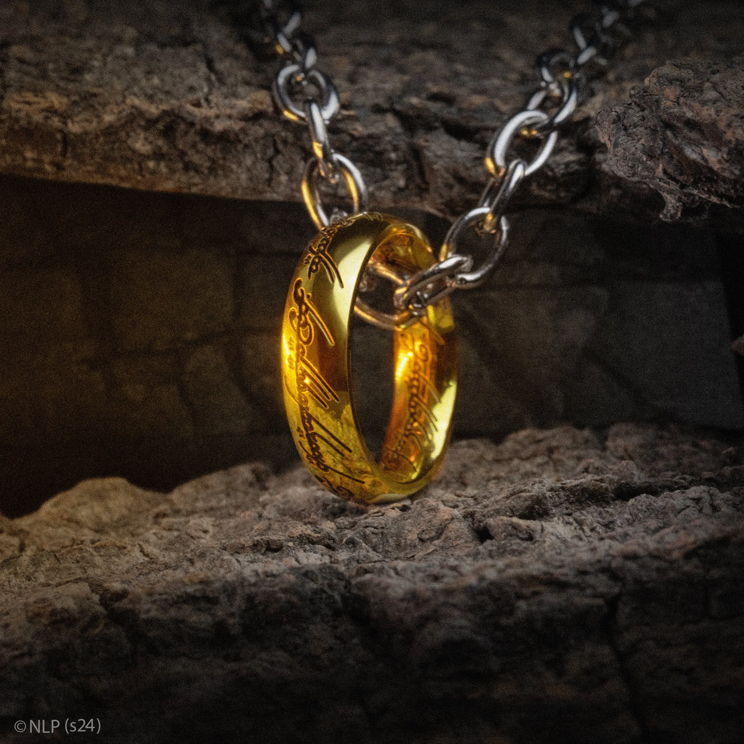 Модель Кольцо Всевластья — Cinereplicas Lord of the Rings the One Ring Necklace