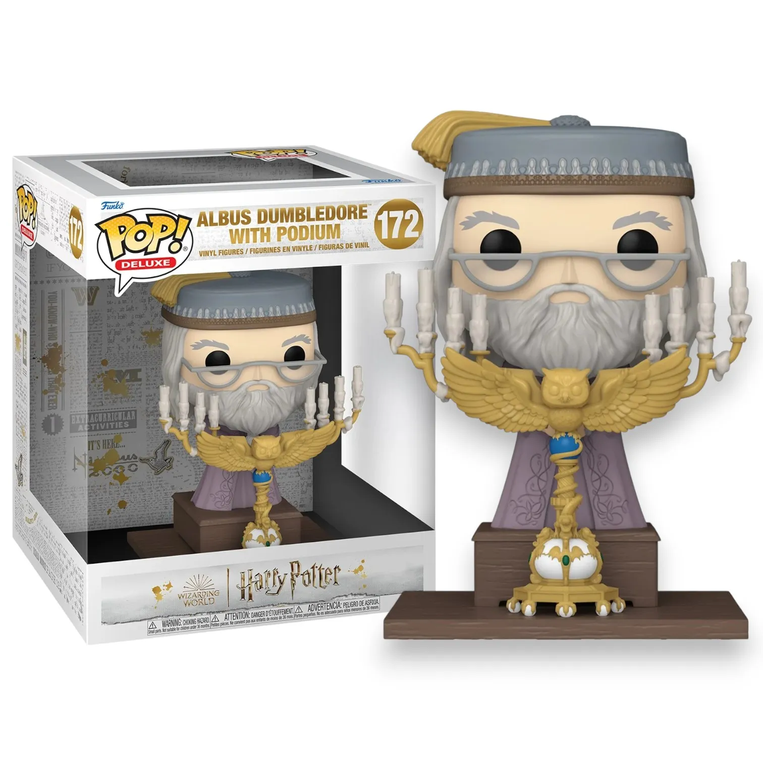 Фигурка Albus Dumbledore w Podium — Funko Harry Potter Deluxe Pop! 172