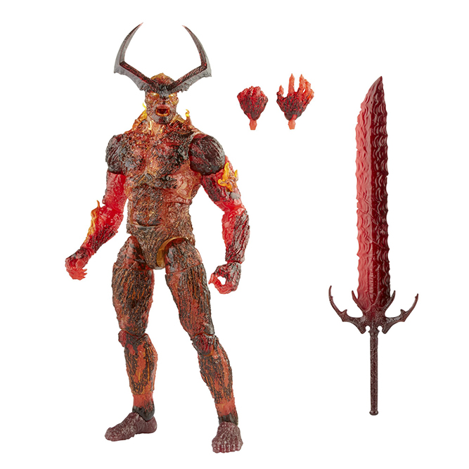 marvel legends surtur size