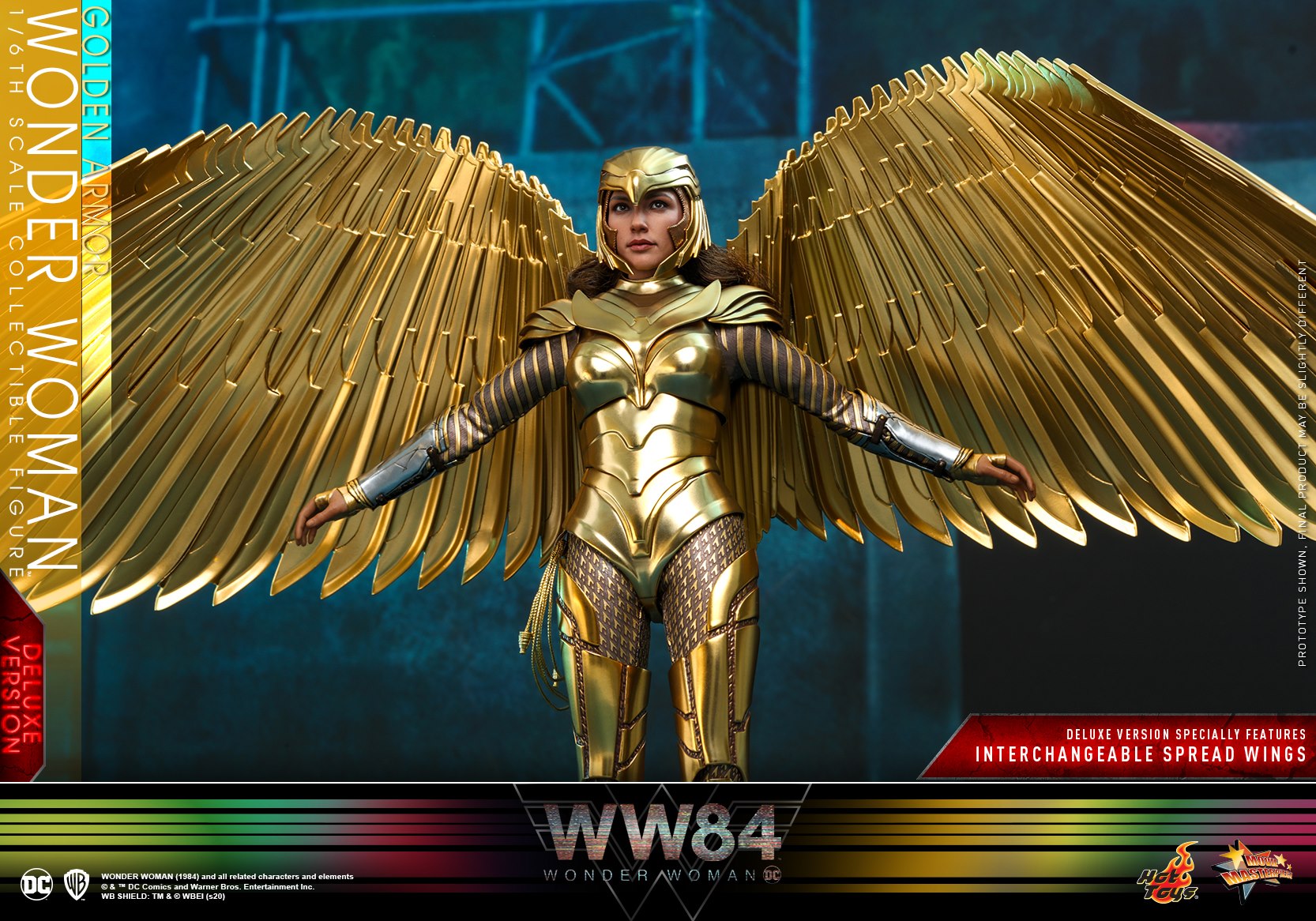 wonder woman 1984 golden armour