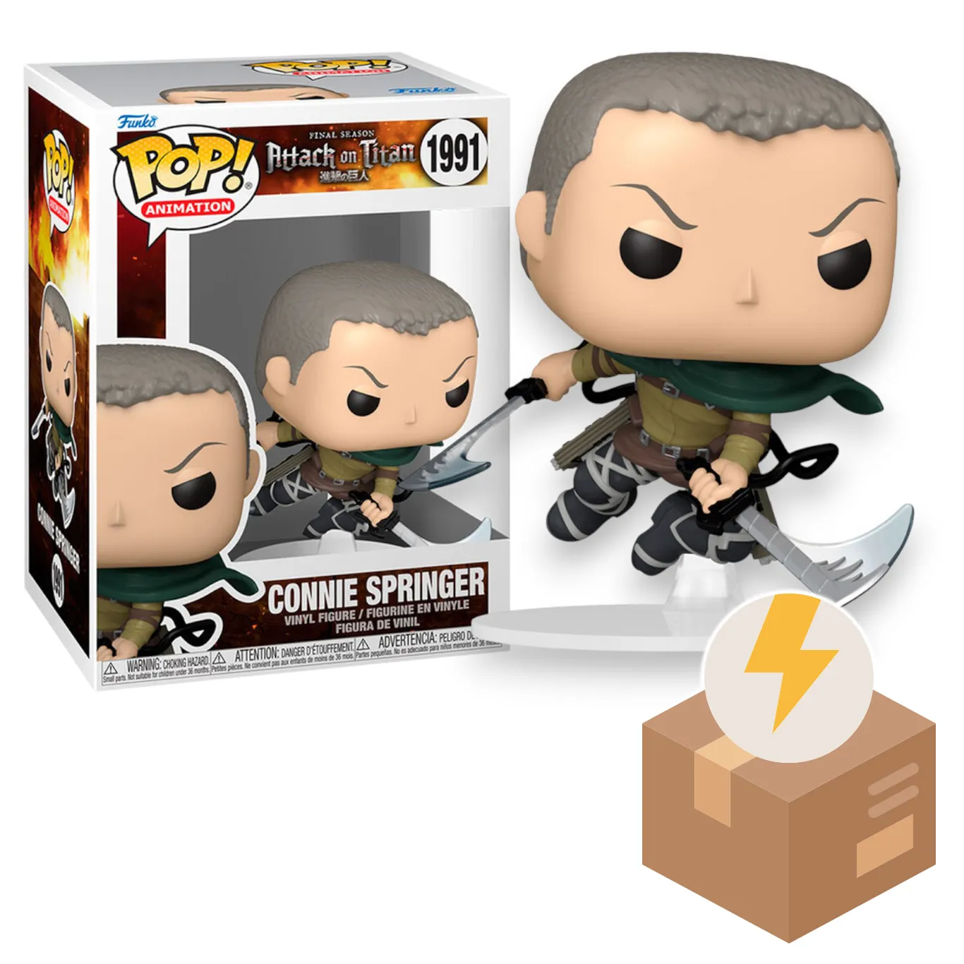 Фигурка Attack on Titan Connie Springer — Funko Pop! Vinyl 1991BD