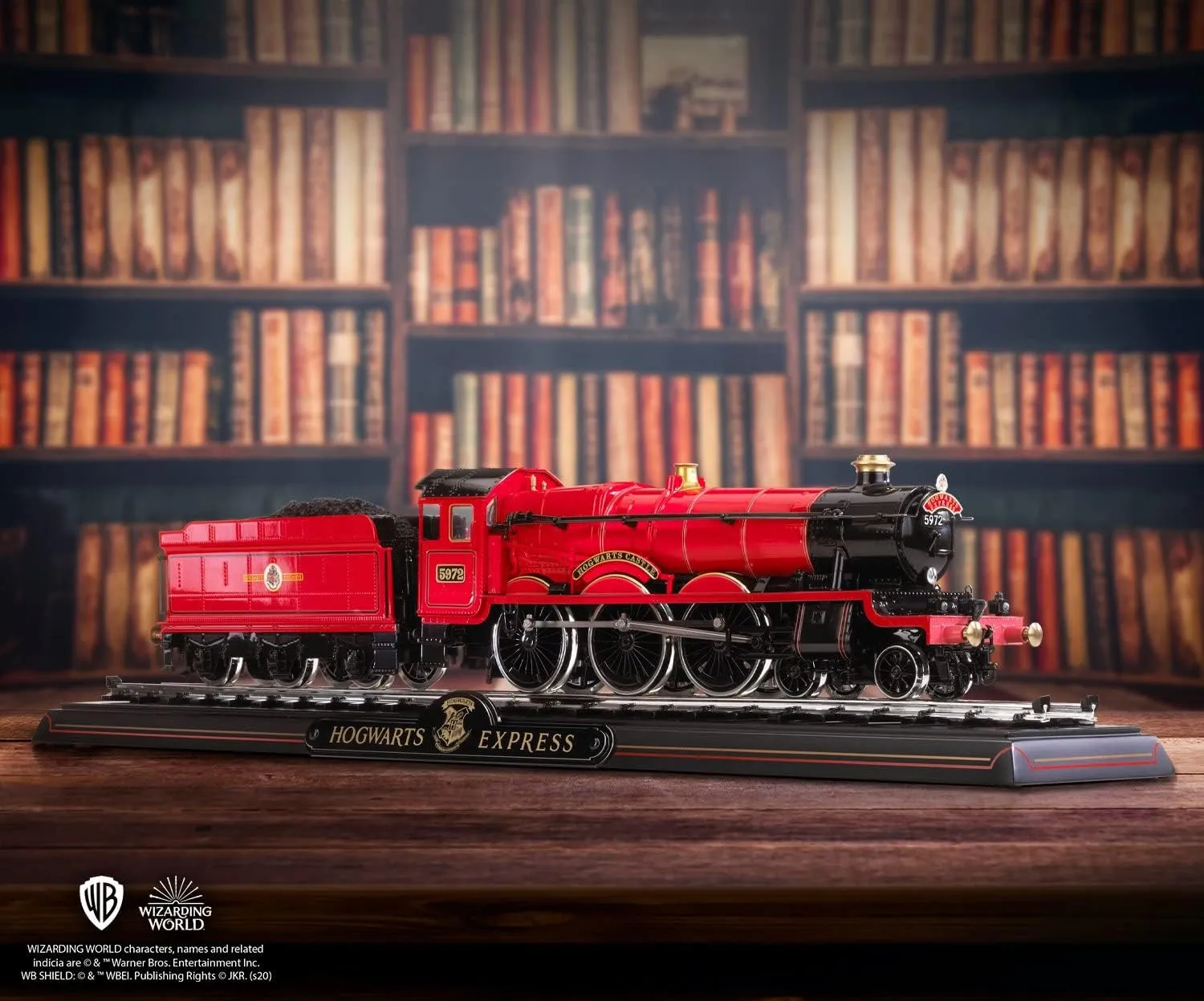 Модель Хогвартский Экспресс — Noble Collection Hogwarts Express Die-cast w Base