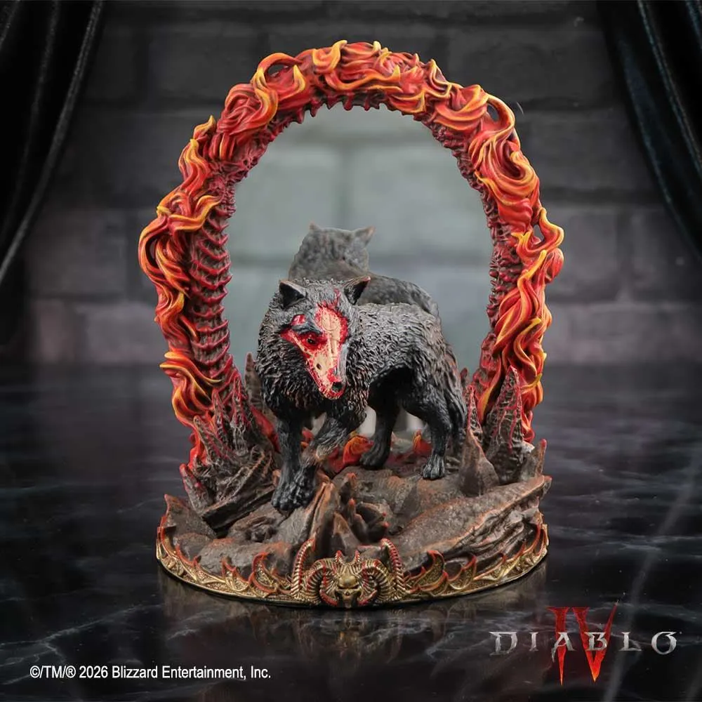 Фигурка Diablo 4 Mephisto Mirror Statue — Nemesis Now Resin Statue