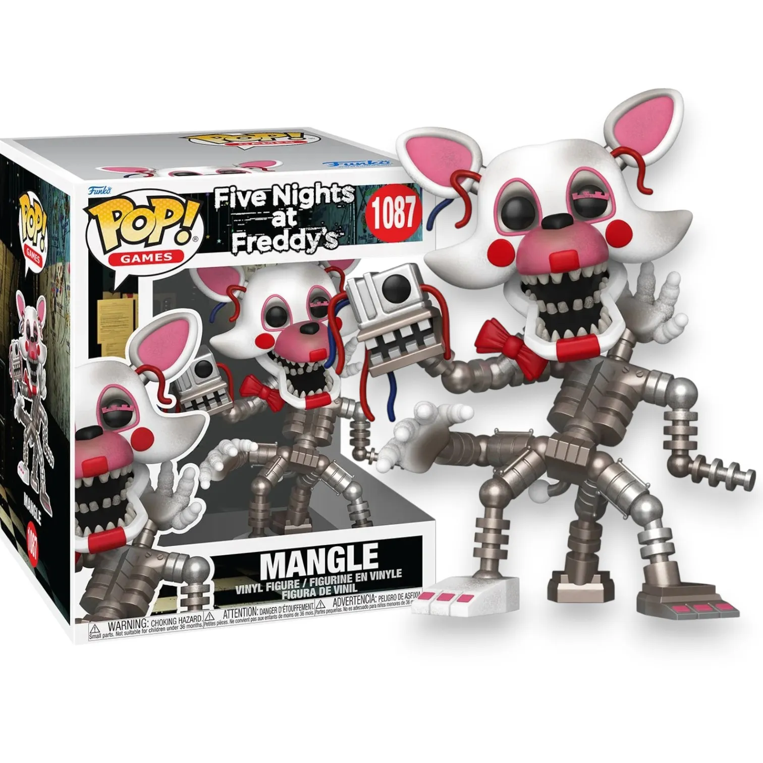 Фигурка Mangle Super 6-Inch — Five Nights at Freddy Funko Pop! Vinyl 1087 BD