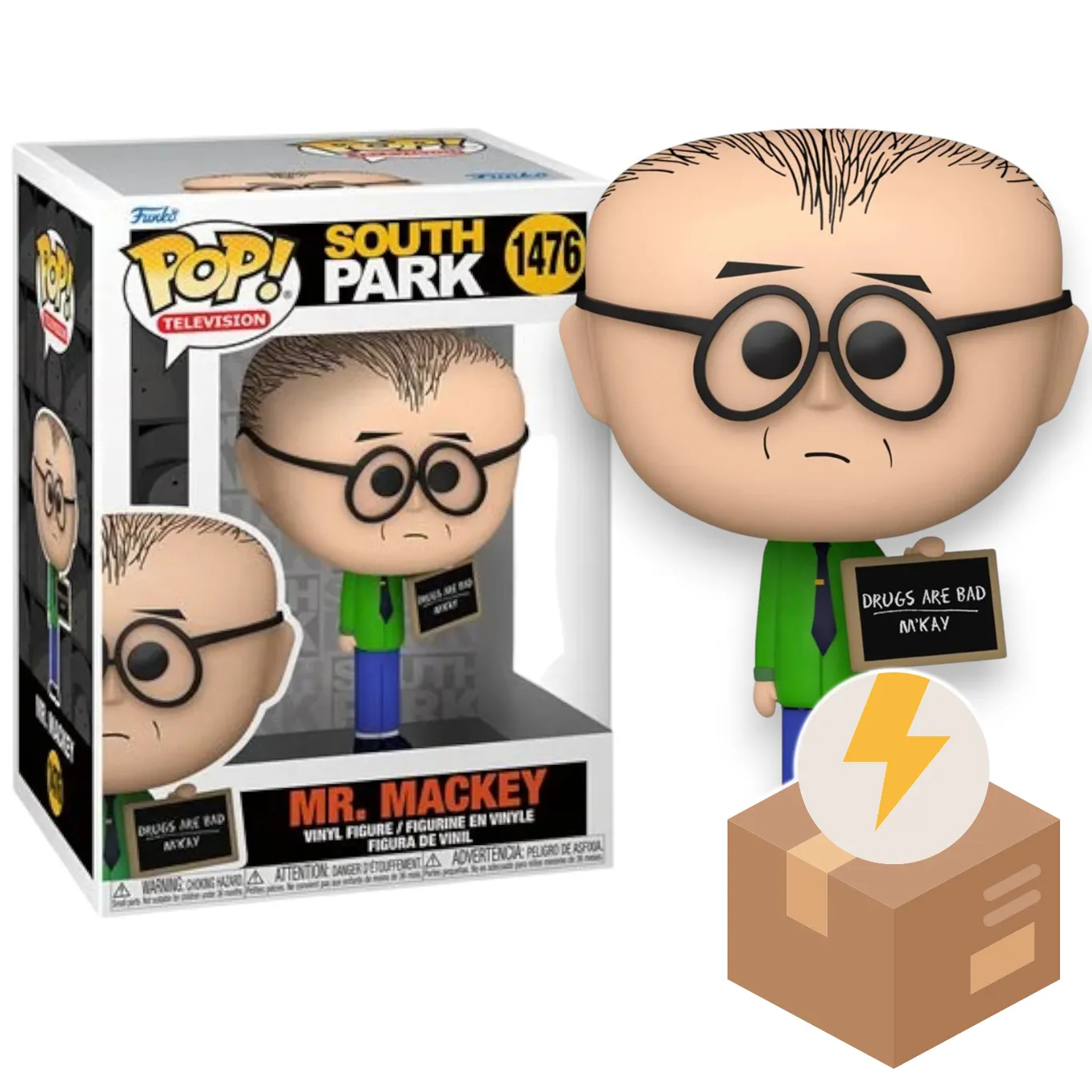 Фигурка South Park Mr Mackey w Sign — Funko Pop! Vinyl 1476BD