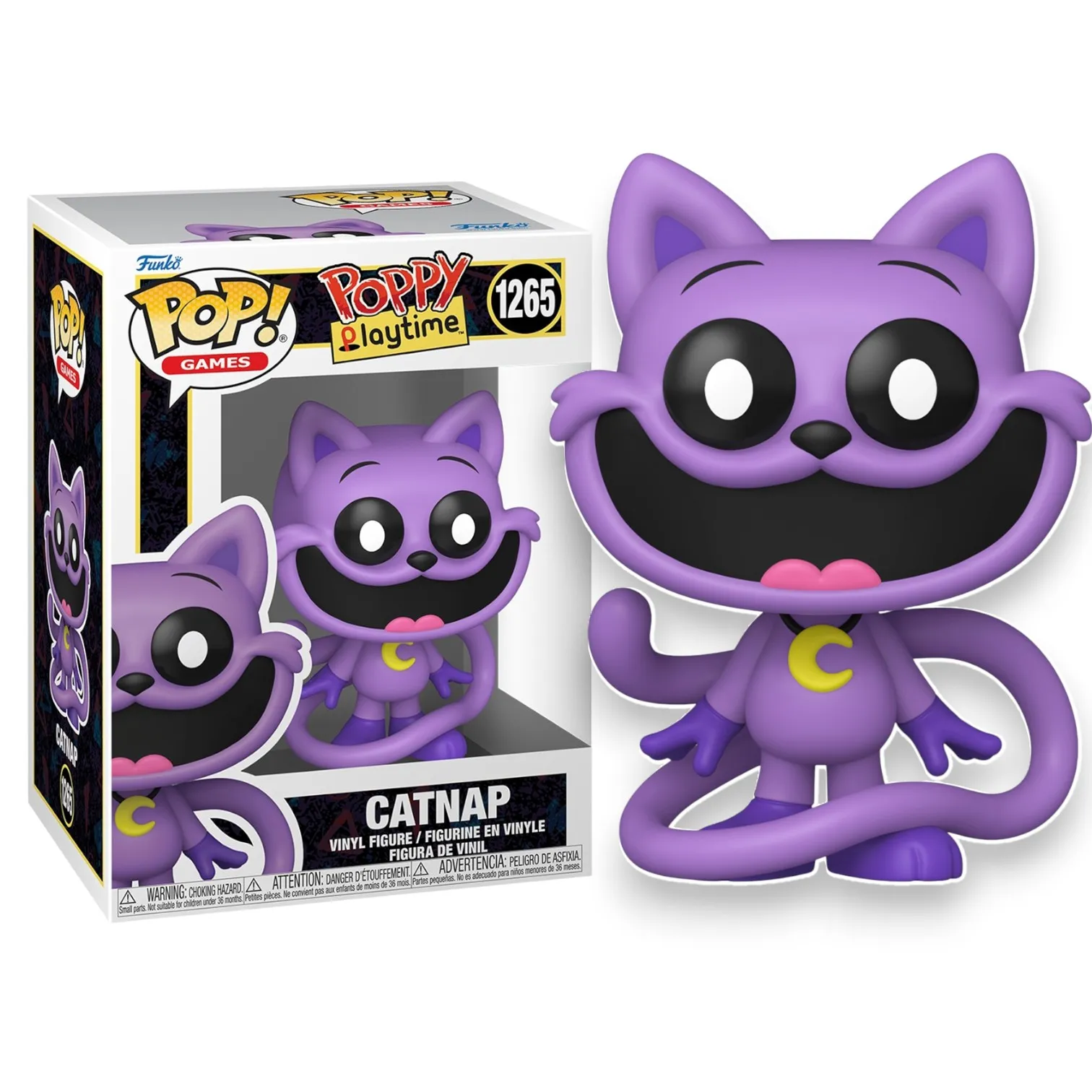 Фигурка Poppy Playtime Catnap — Funko Pop Vinyl 1265