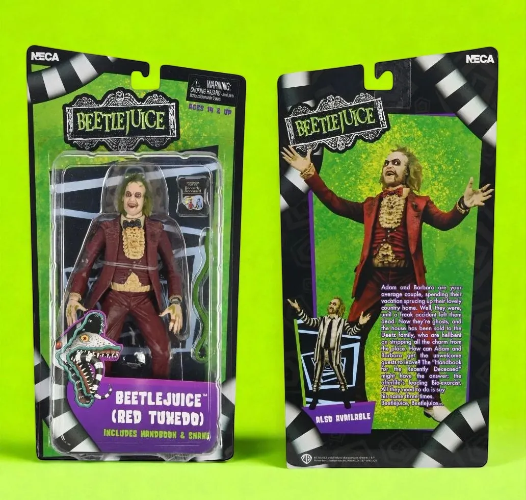 Фигурка Beetlejuice — Neca Red Tuxedo Figure