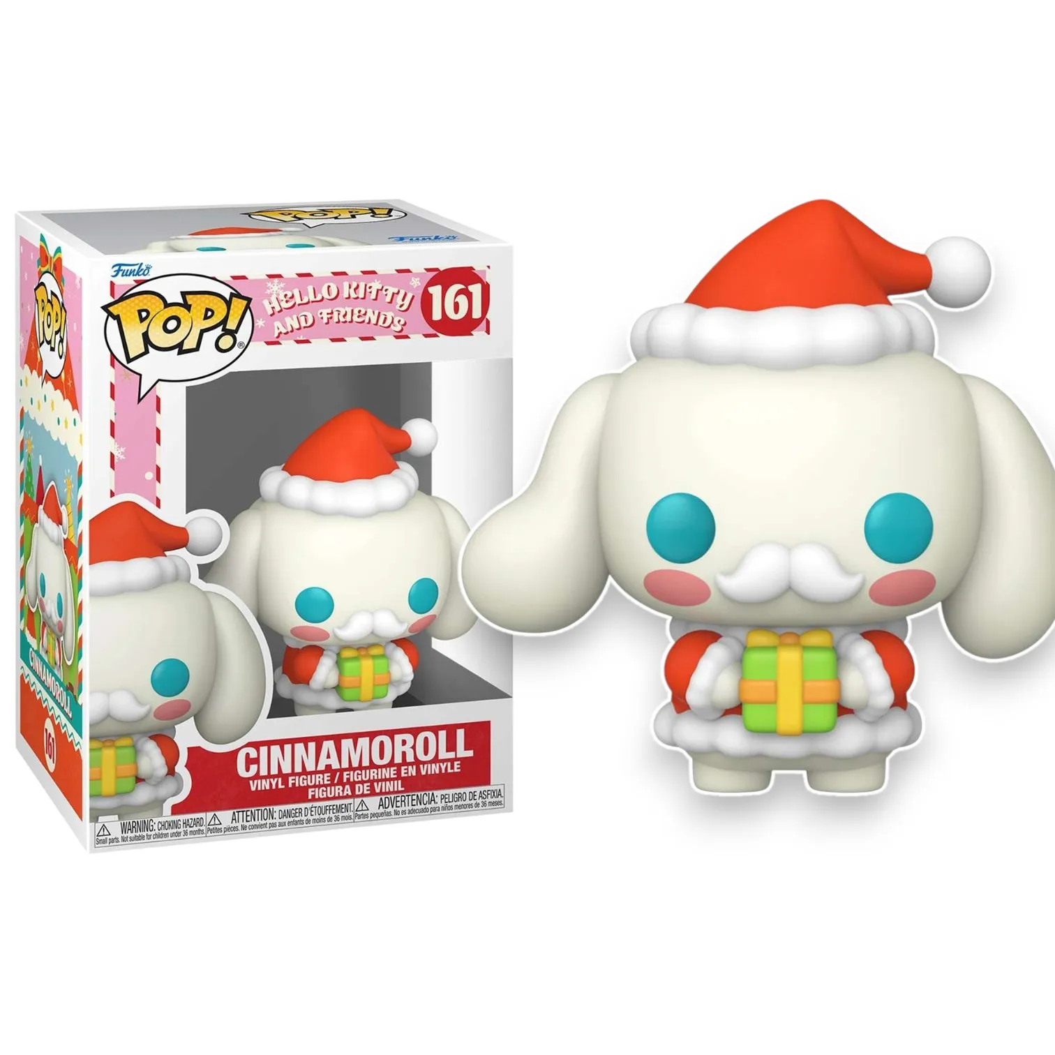 Фигурка Hello Kitty And Friends Cinnamoroll Festive — Funko Pop! Vinyl 161