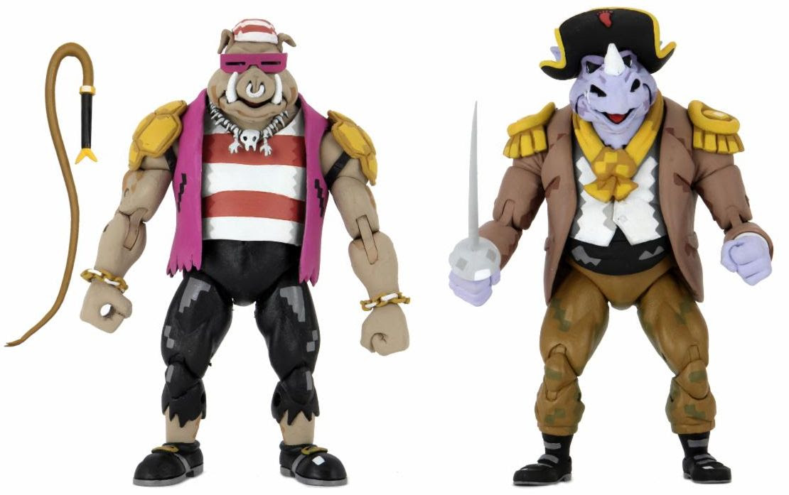 neca pirate bebop and rocksteady