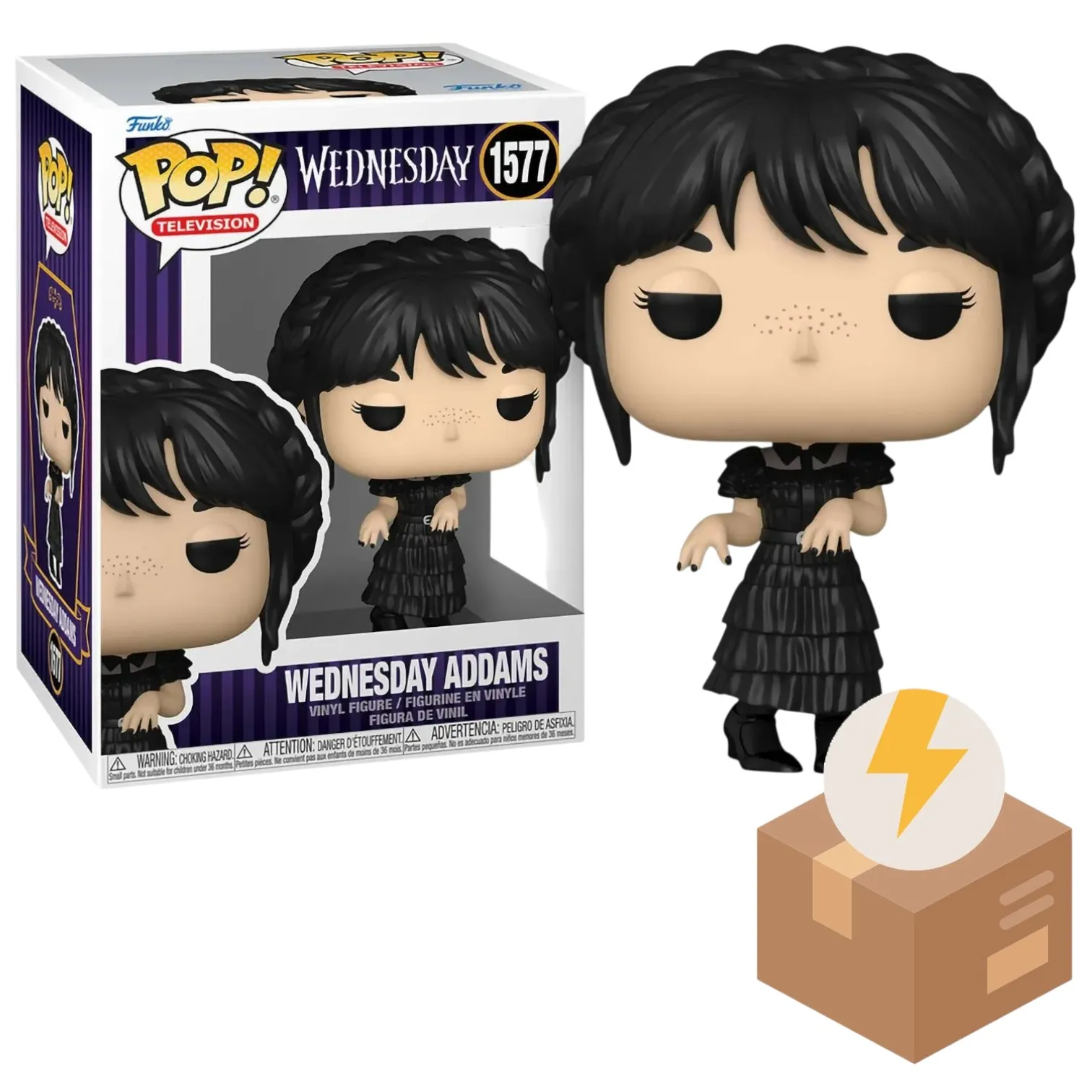 Фигурка Wednesday Addams Rave — Funko POP! TV 1577 BD