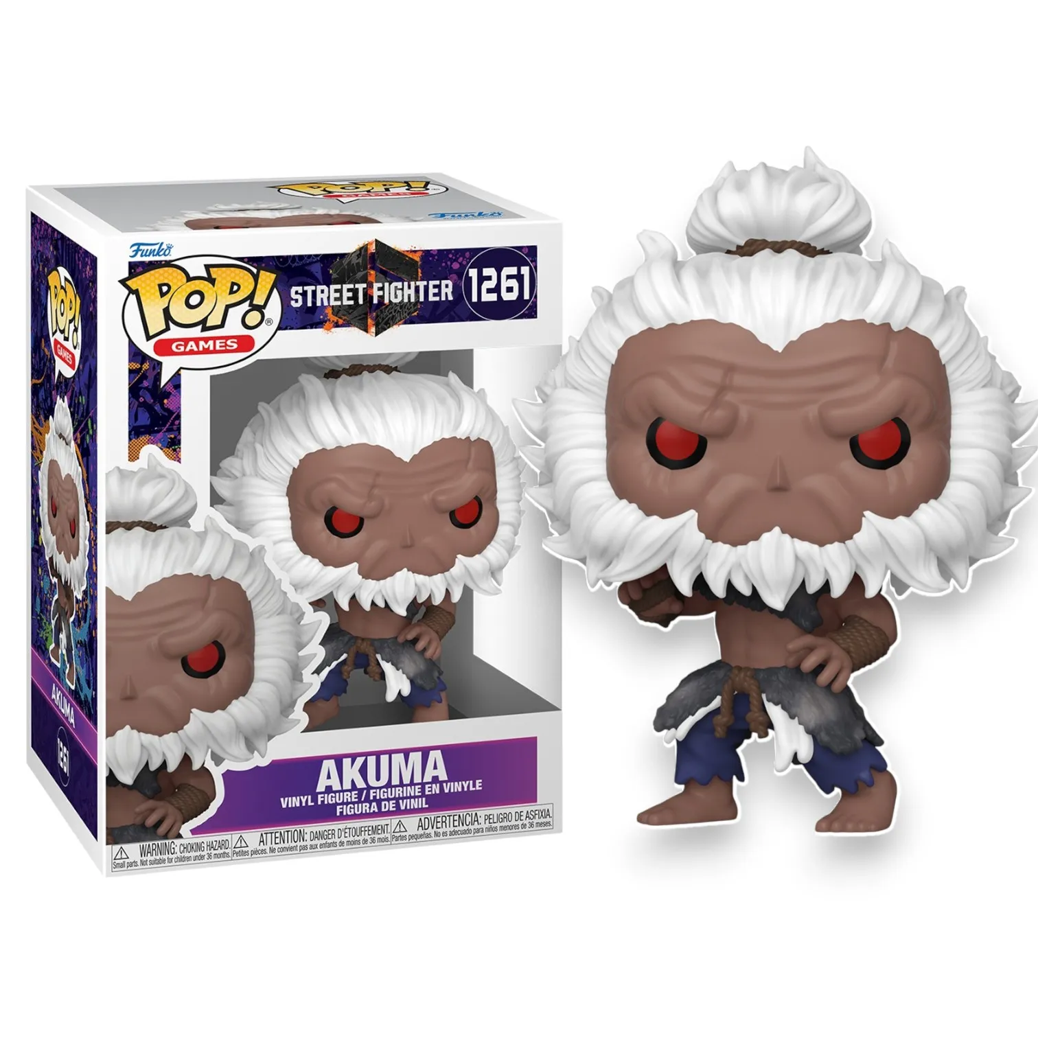 Фигурка Street Fighter Akuma — Funko Pop Vinyl 1261