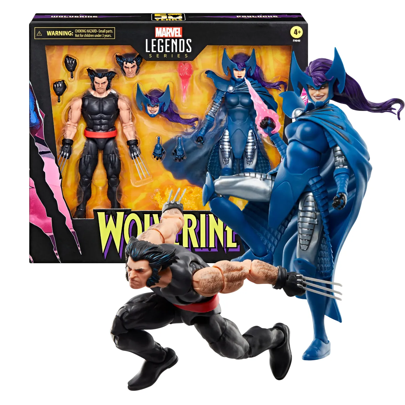 Фигурка Wolverine and Psylocke — Hasbro Marvel Legends