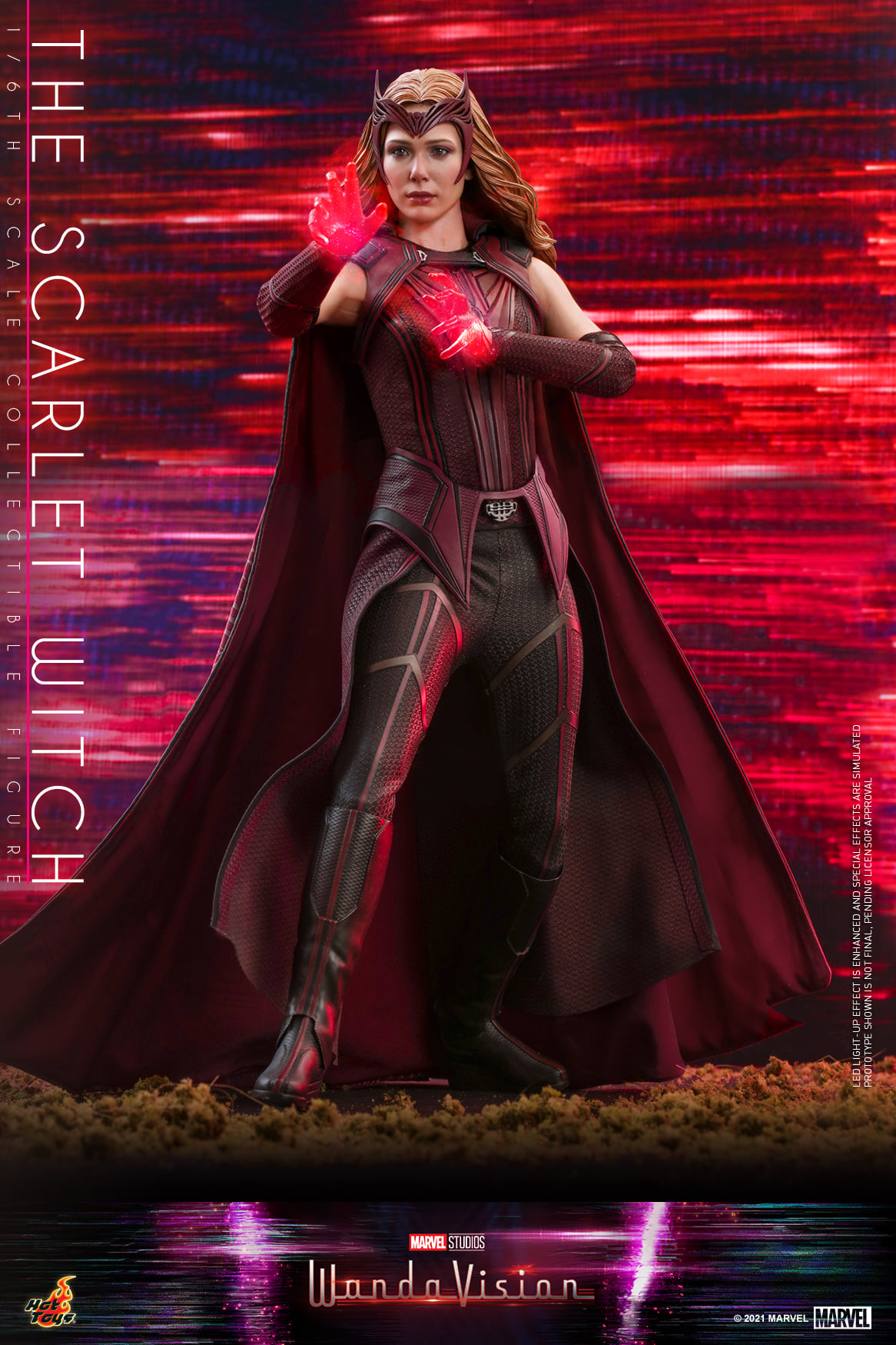 Фигурка Алая Ведьма - Hot Toys TMS036 WandaVision Scarlet Witch 1/6.