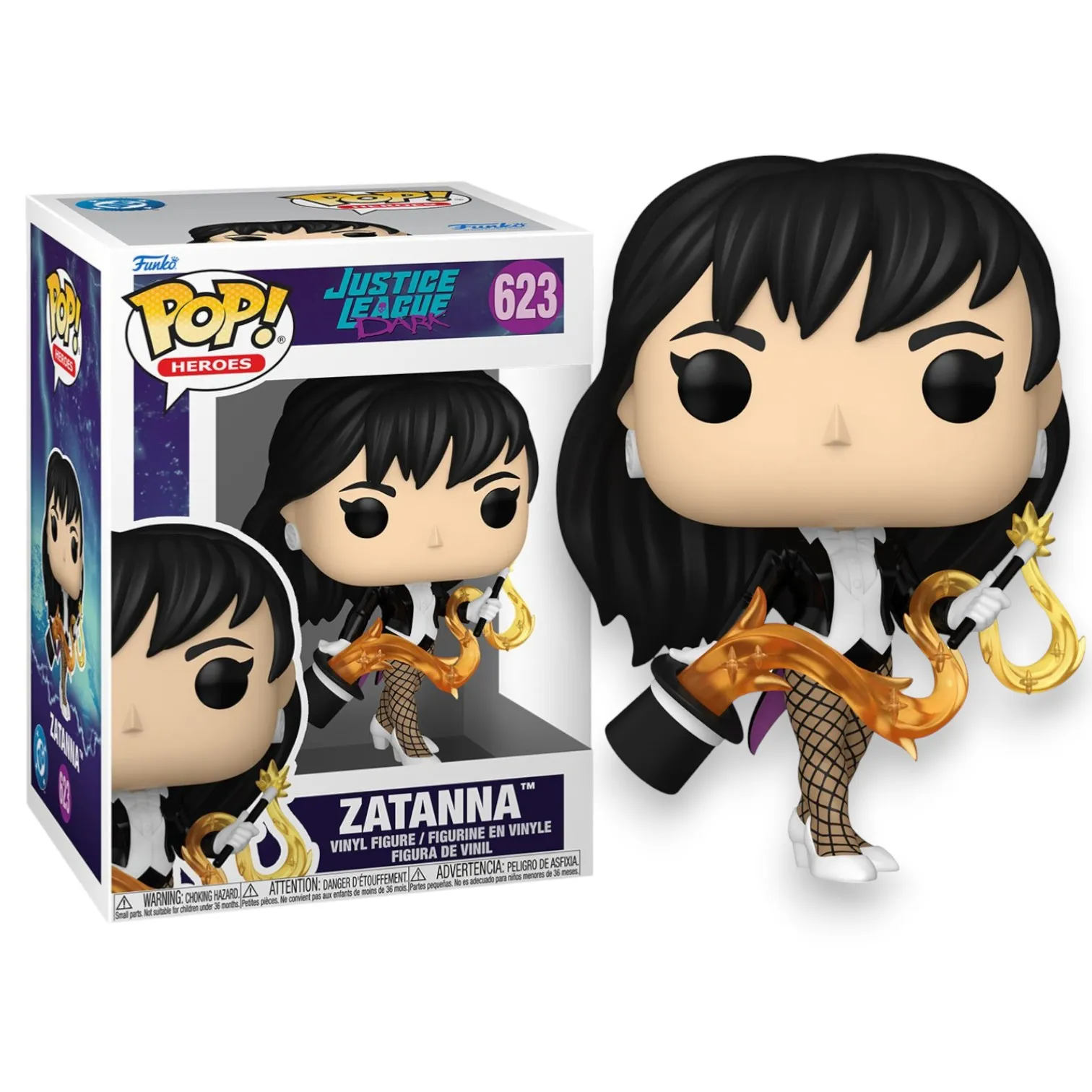 Фигурка Justice League Dark Zatanna — Funko Pop! Vinyl Deluxe DC Comics 623