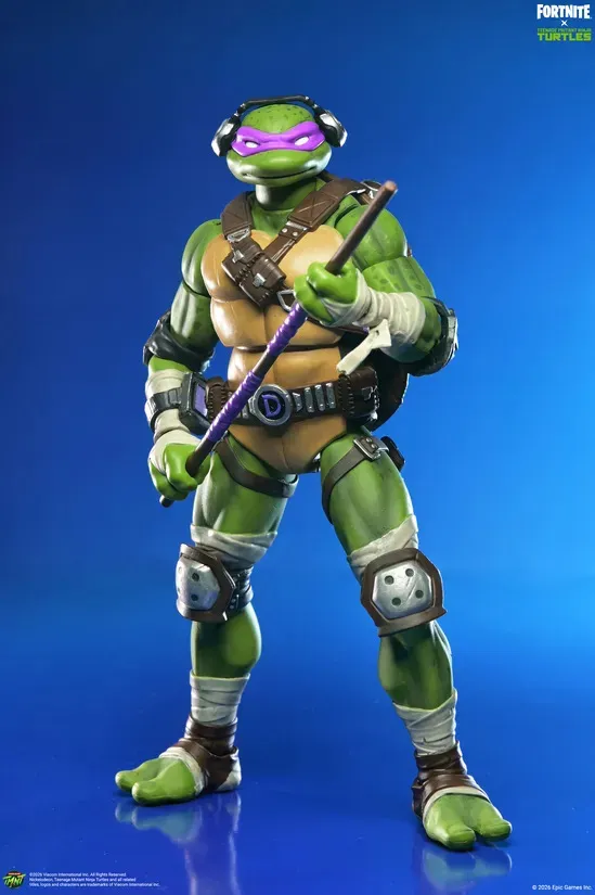 Фигурка Donatello — Neca Teenage Mutant Ninja Turtles Fortnite Action Figure