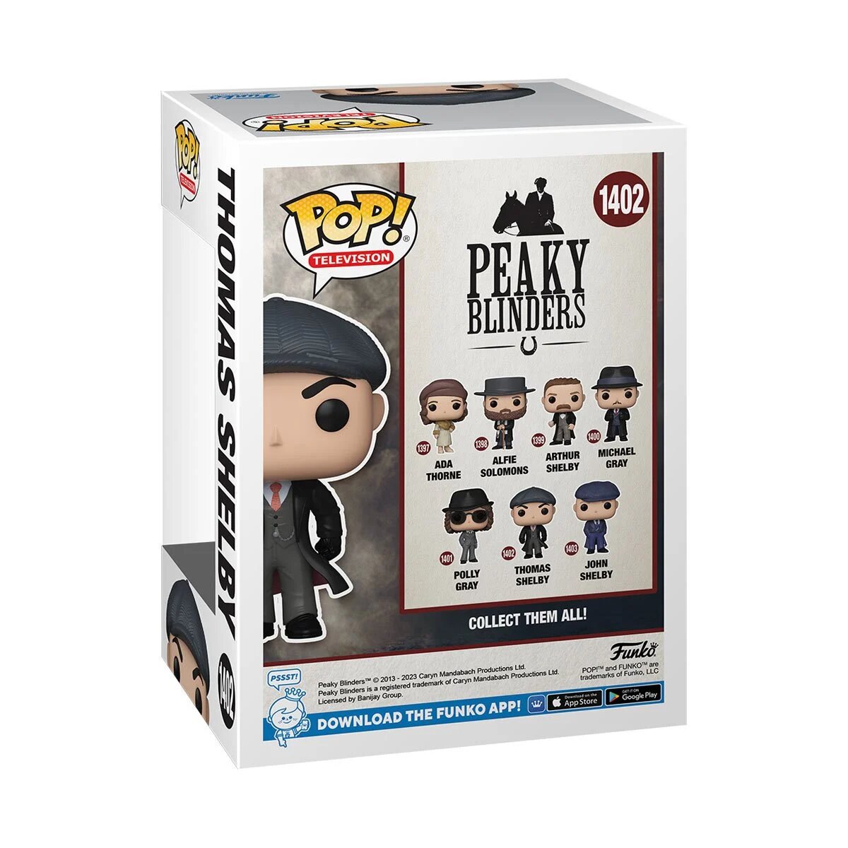 Фигурка Peaky Blinders Thomas Shelby — Funko Pop! Vinyl Figure #1402 -  купить в GeekZona.ru