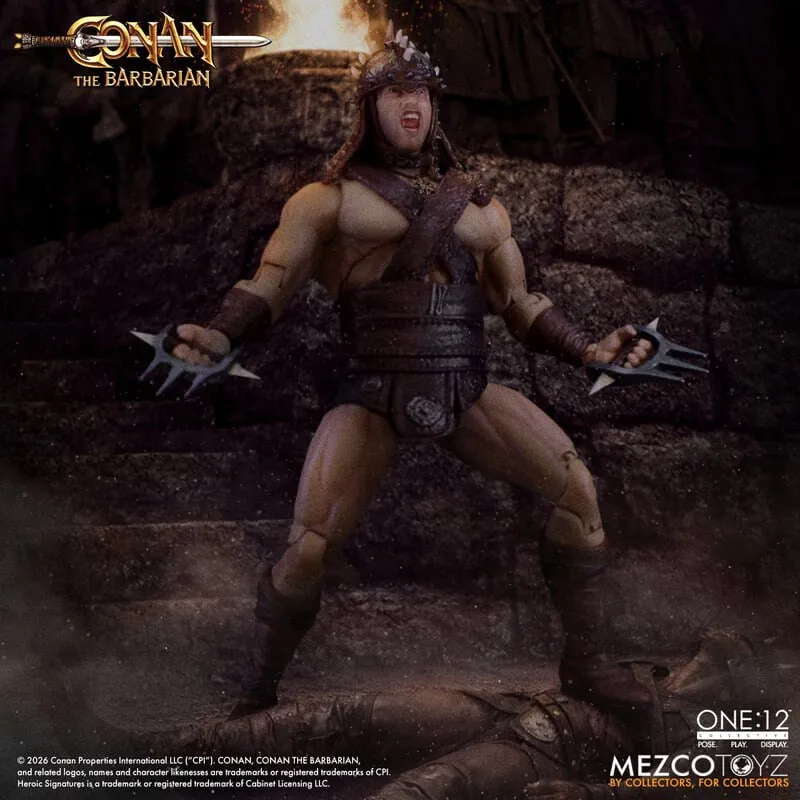 Фигурка Conan The Barbarian 1982 — Mezco Pit Fighter Edition One 12 Collective