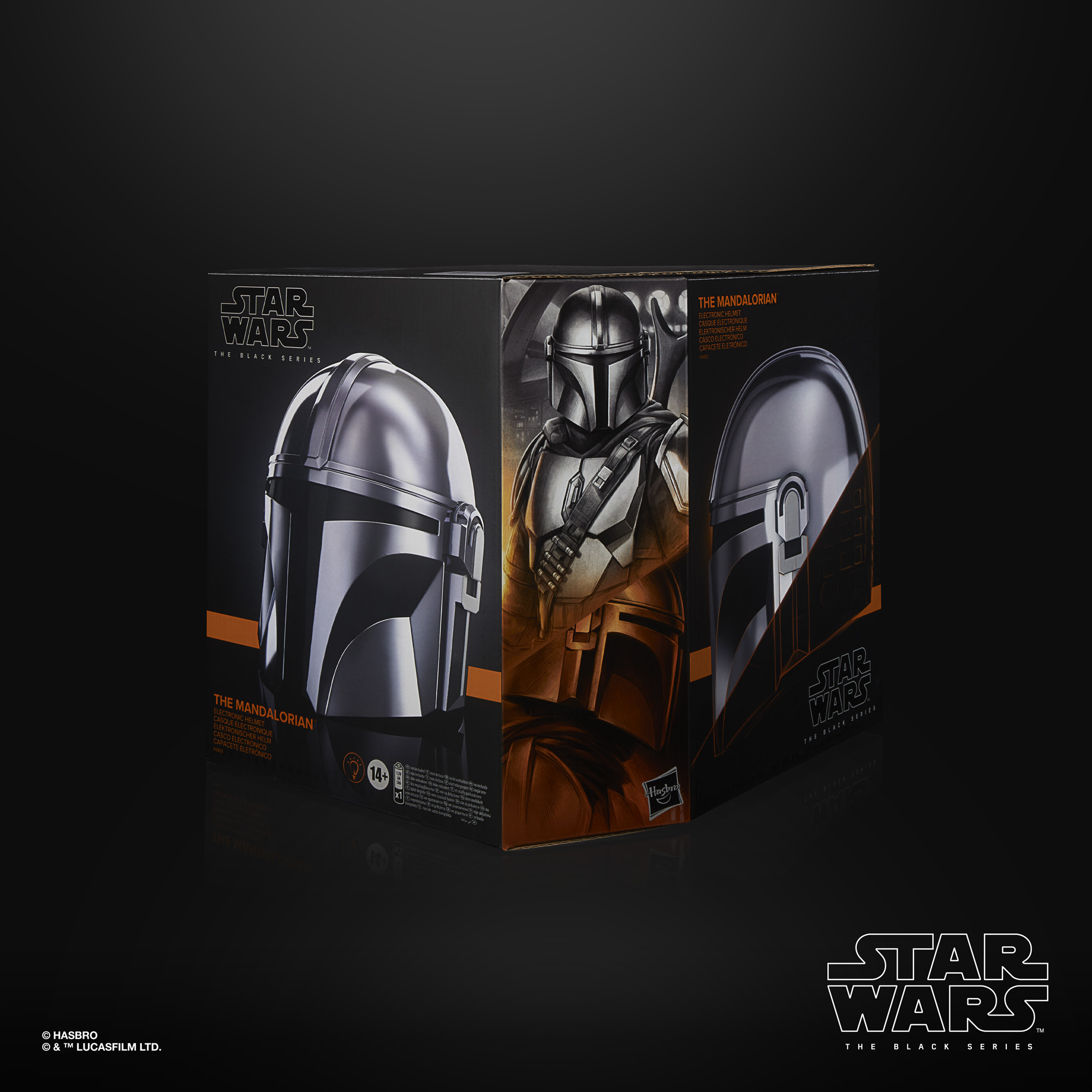 the mandalorian the black series helmet